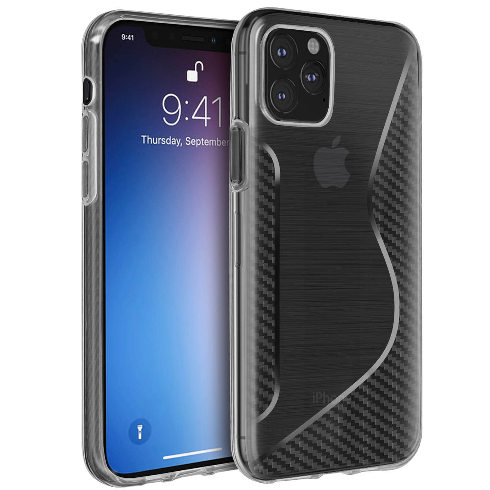 VENINGO Cover per iPhone 11 Pro Compatibile con MagSafe, Cover Magnetica iPhone 11 Pro con Porta Anello, Protezione Militare, Posteriore Opaco Semi-Opaco, Nero