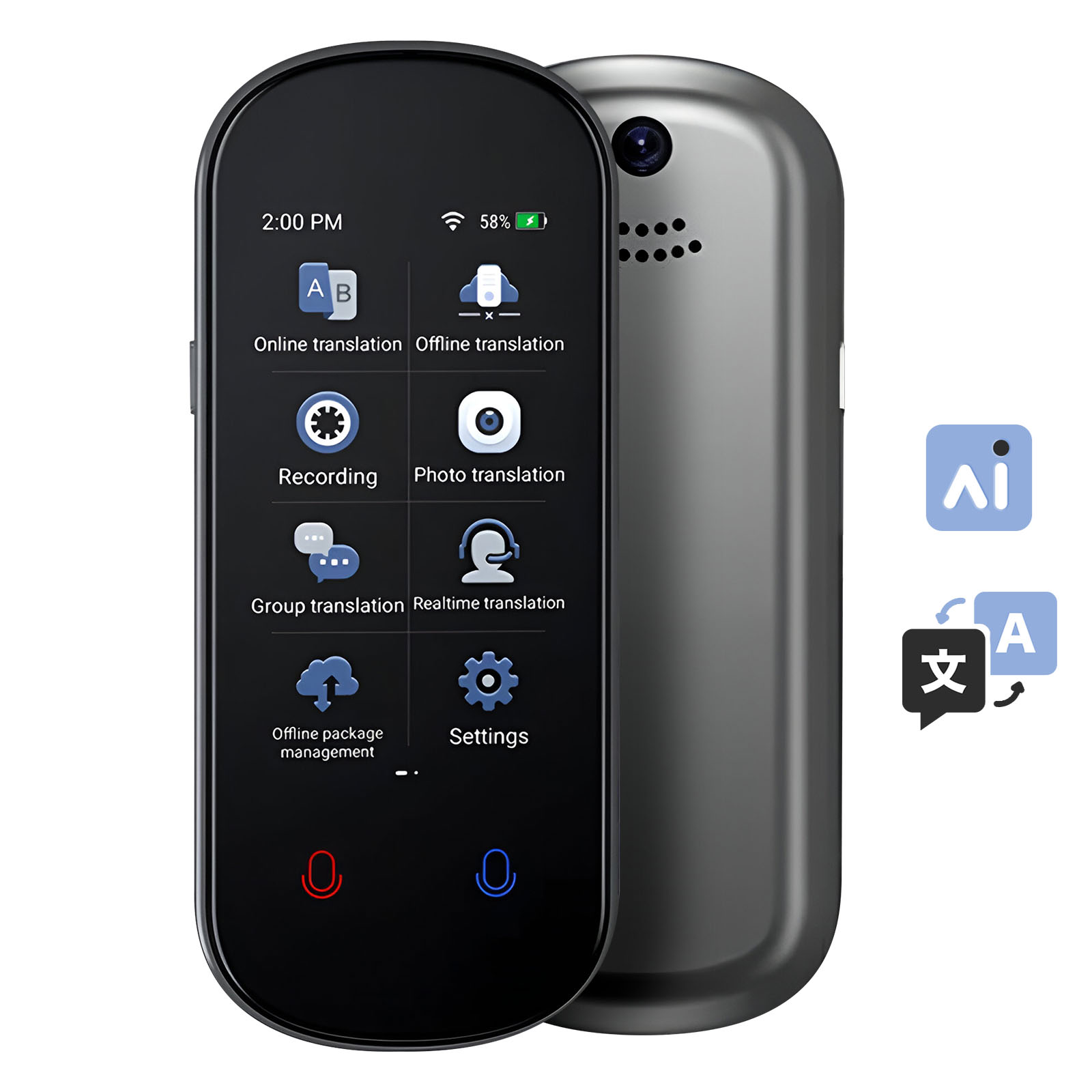 KI-Sofortbersetzer  Gsm55 | Schnelle Lieferung
