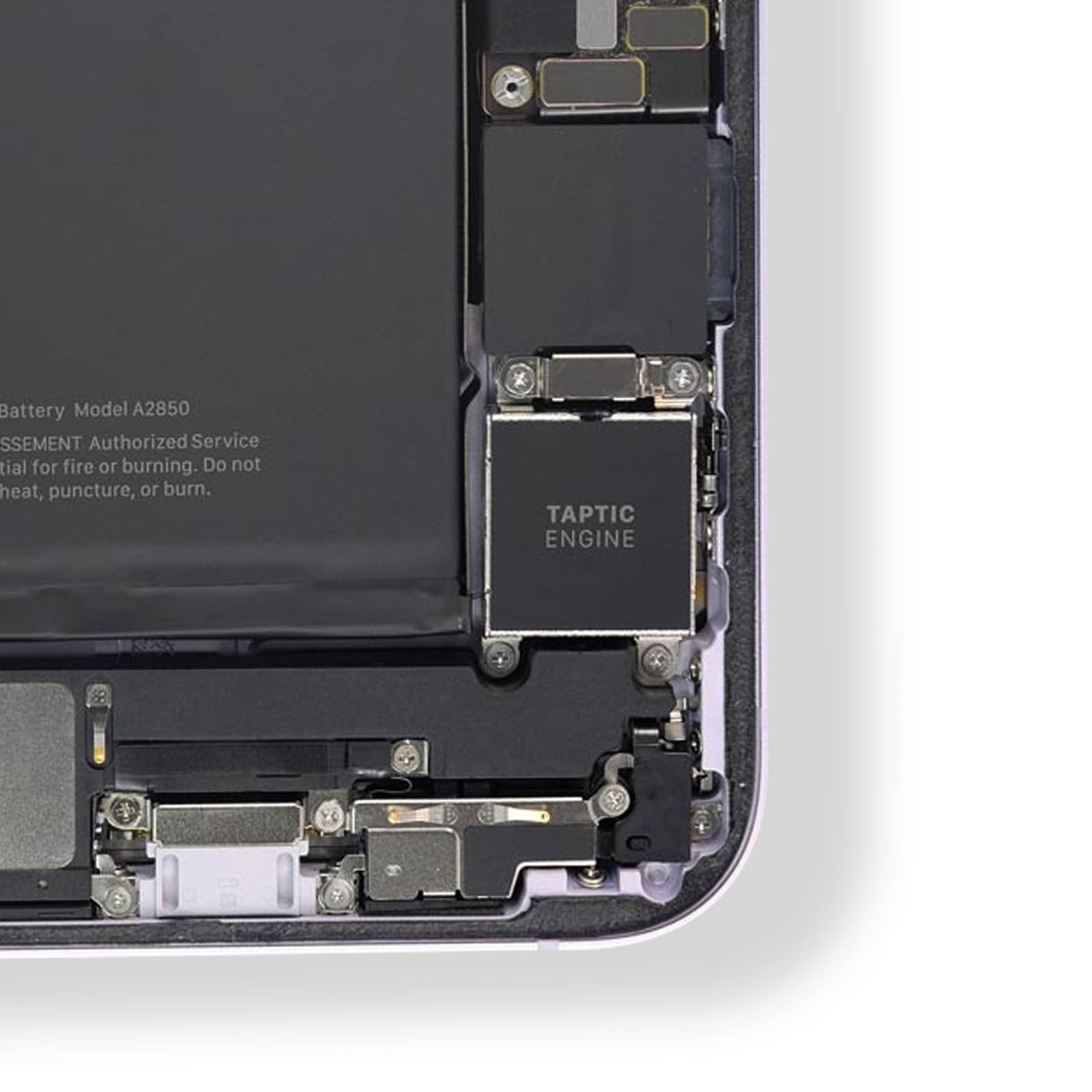 Vibreur De Remplacement Pour IPhone 8 | Pièce Interne Neuve | Compatible Apple - Noir