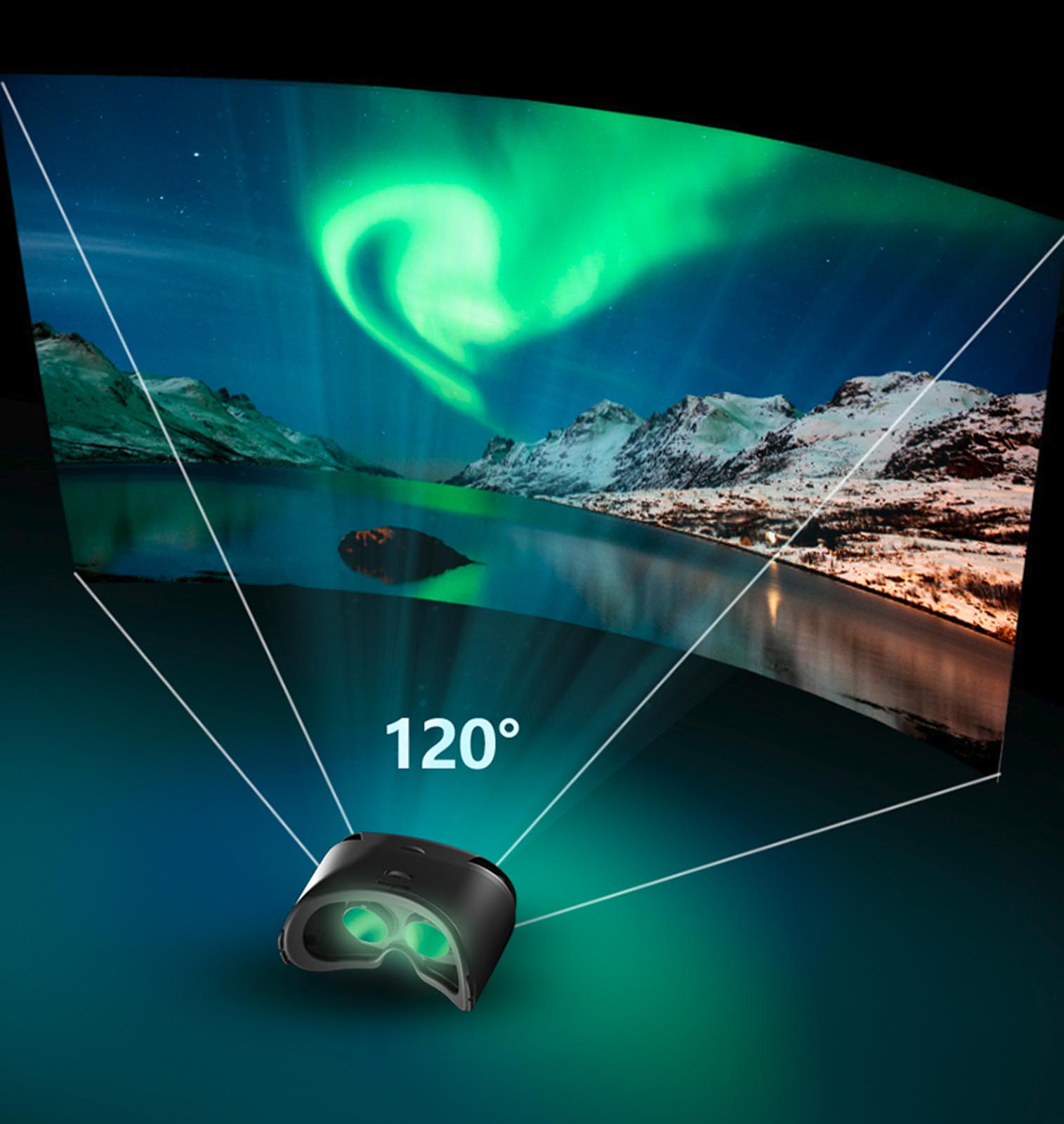 VR Pour Téléphone Portable Casque VR Pour Smartphone - Lunettes Réalité Virtuelle 3D - Compatible 5-7,2 Pouces Anti Lumière Bleue