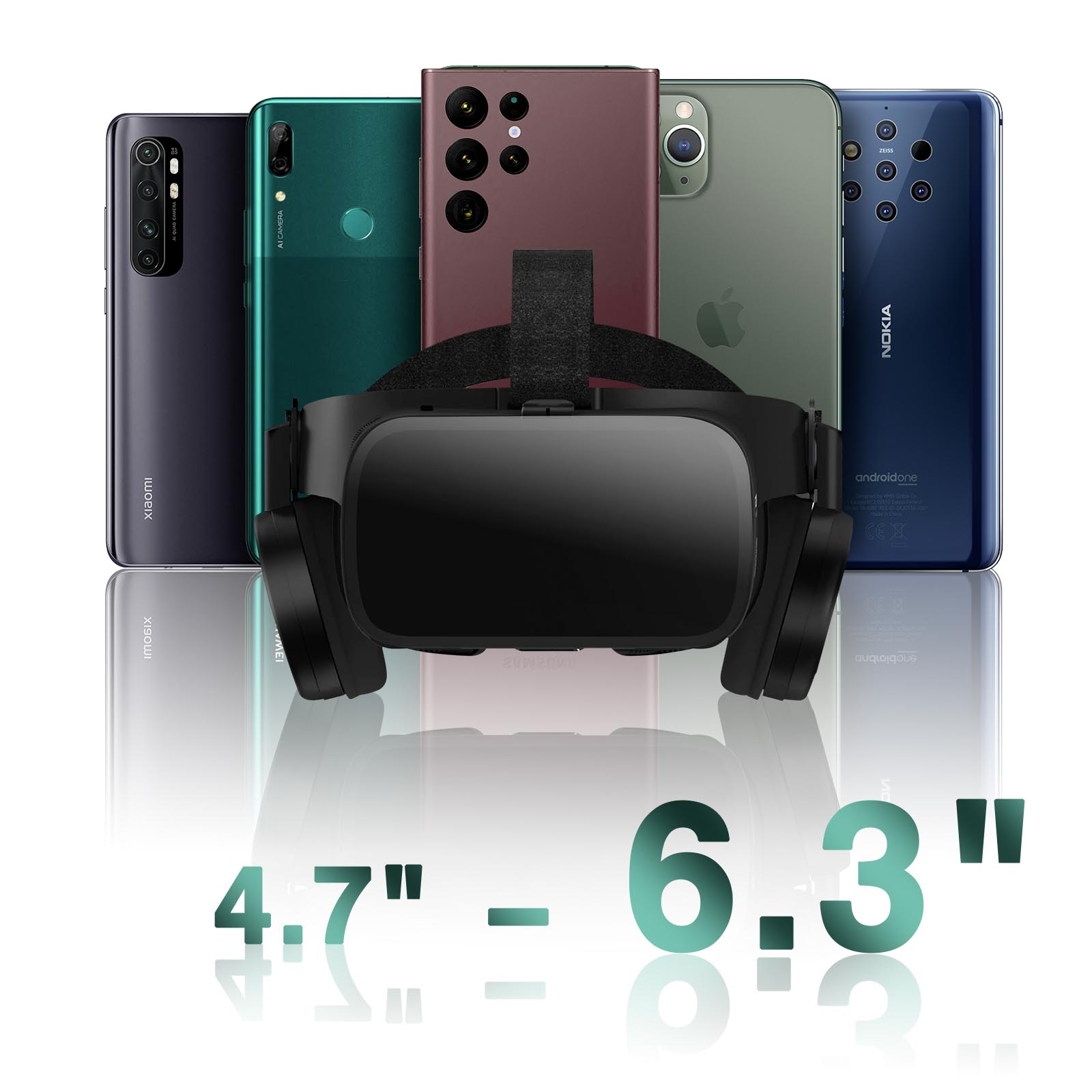SHINECON 3D casque VR lunettes 3D lunettes de réalité virtuelle VR casque pour Google carton 5-7 'Mobile avec boîte d'origine 44 SHINECON 3D casque VR lunettes 3D lunettes de réalité virtuelle VR casque pour Google carton 5-7 'Mobile avec boîte d'origine 44