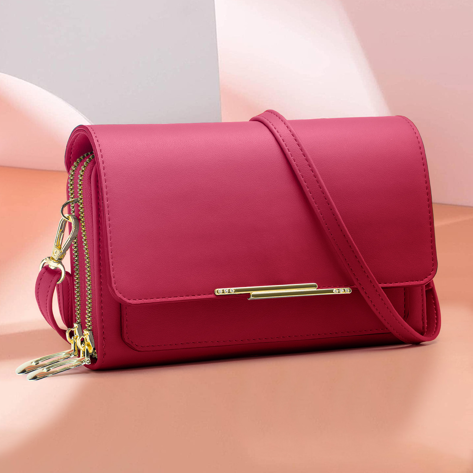 Sac en cuir or rose (136) - boutique en ligne de sacs à main en cuir