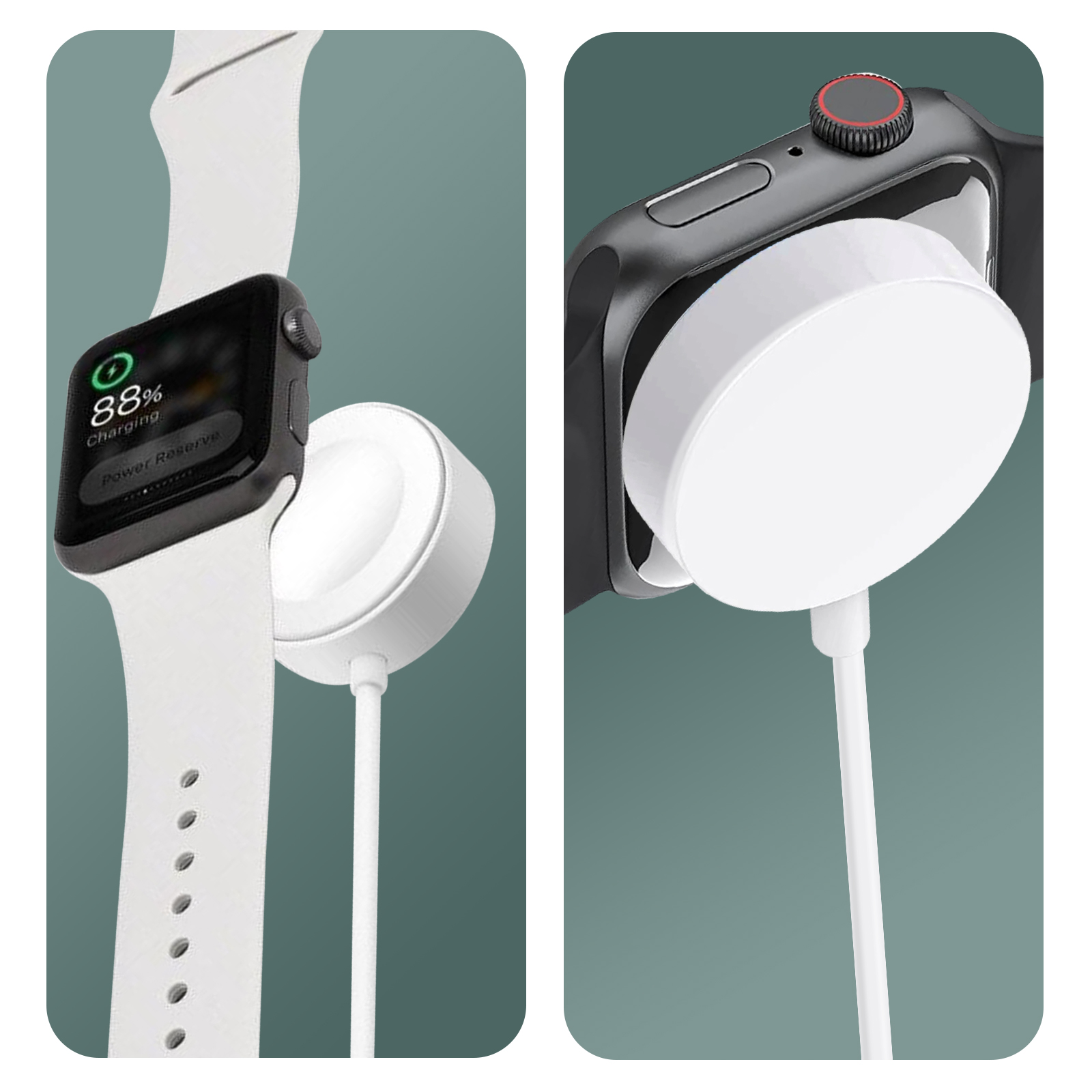 Cargador para Apple Watch Series Ultra 8, 7, 6, 5, 4, y 2, Carga
