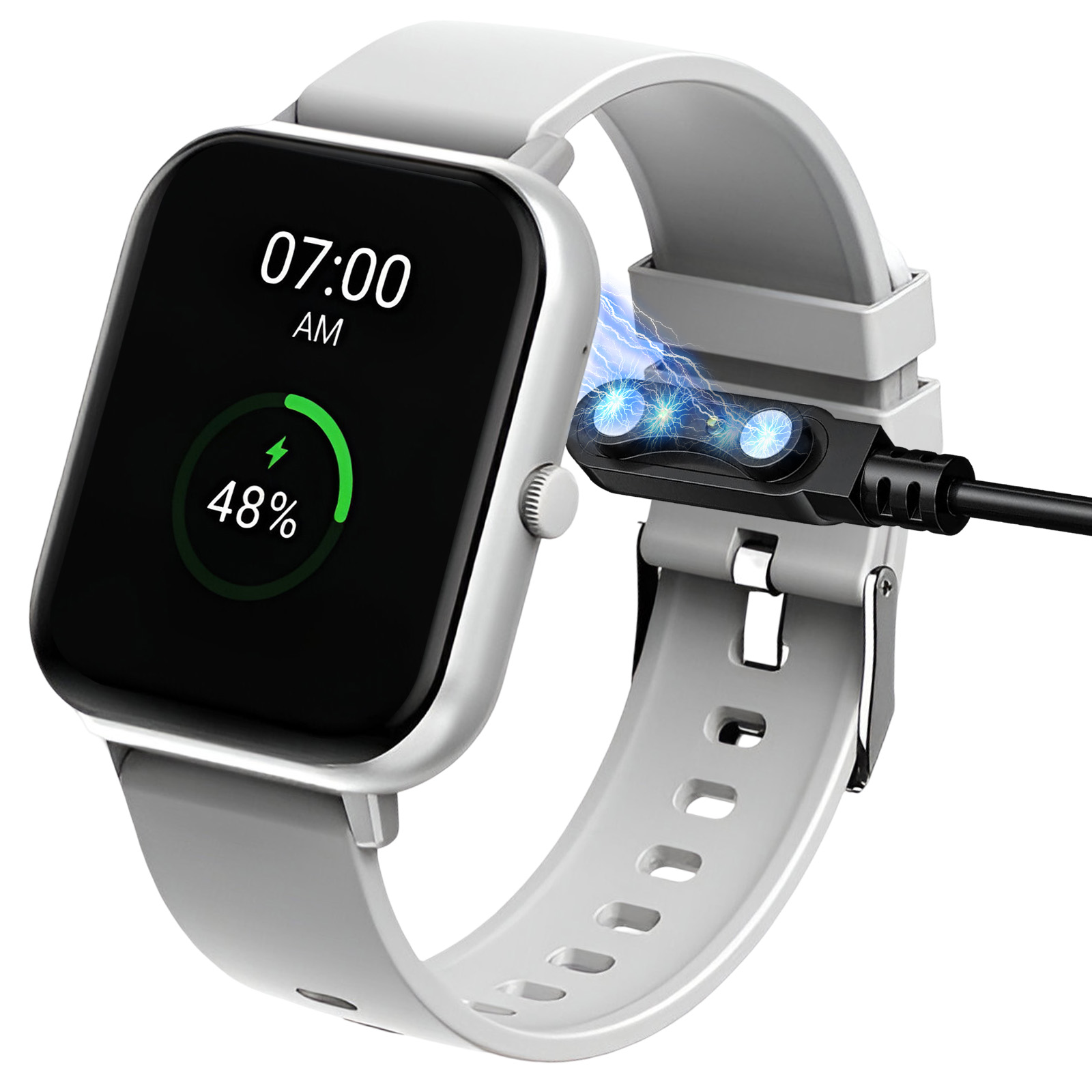 Caricatore Magnetico Con Cavo 1m Per Smartwatch Taopon ZL54 1.83'', Ricarica Rapida, Compatibile Solo Con Modello ZL54