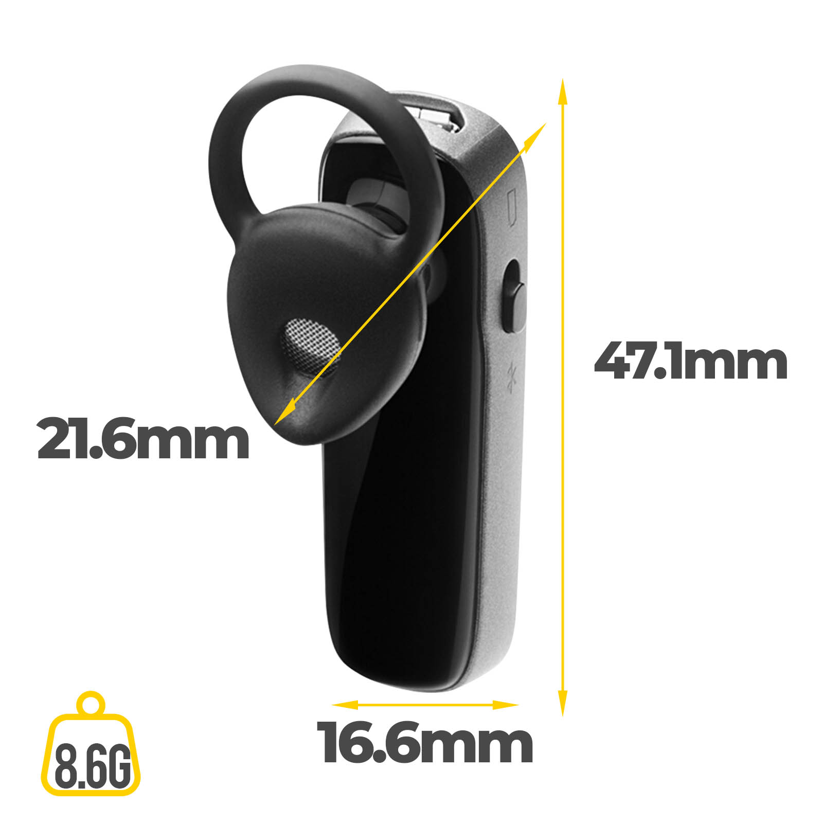 Jabra Bluetooth Mono Headset Modell Talk 25 SE - Schwarz - German