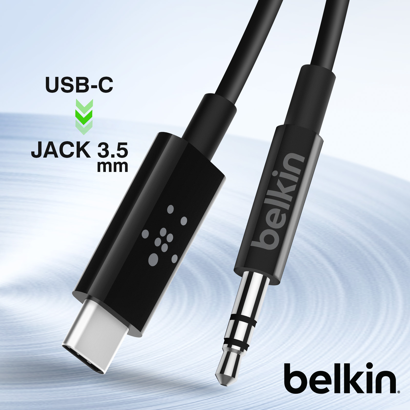 cables y conectores de audio usb