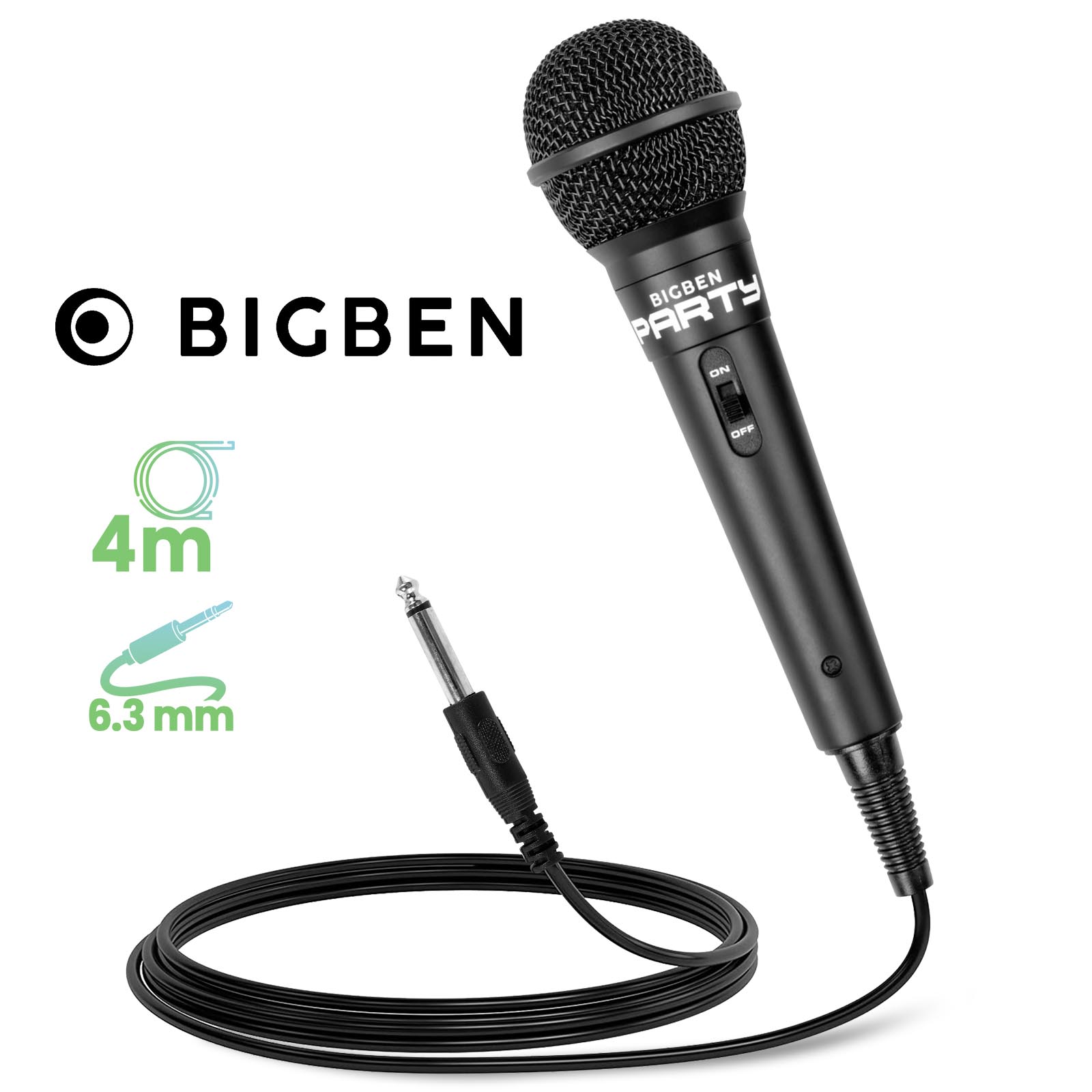 Microphone Bam Karaoke Go Le Micro Karaoké Bluetooth avec enceinte intégrée  - MIC-20-001