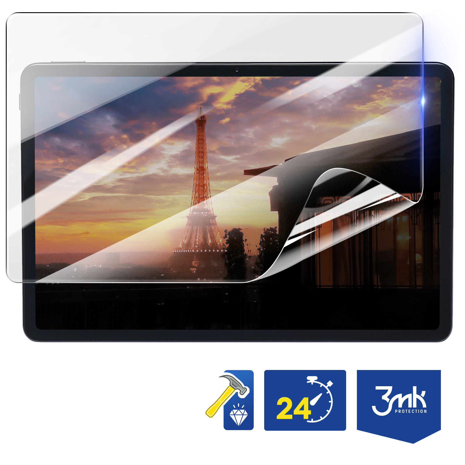 Film écran Samsung Galaxy Tab A9 Plus, Rendu Papier Spécial Dessin -  Transparent - Français