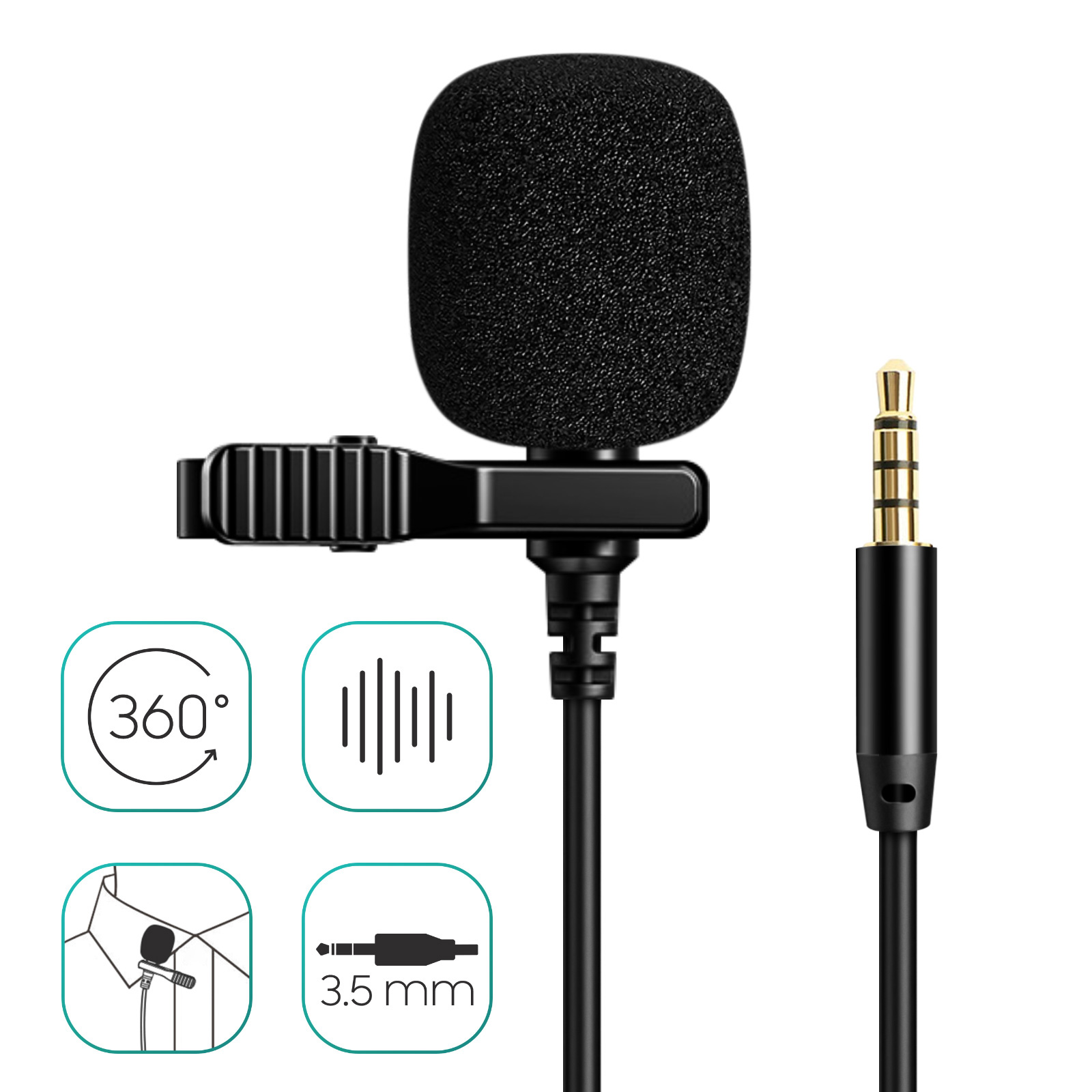 AGPTEK Micro-cravate pour Smartphone, le kit qui peut te faire économiser  de l'argent… - Voix Off Pro - Devenir voix-off et s'enregistrer au micro  comme un pro !