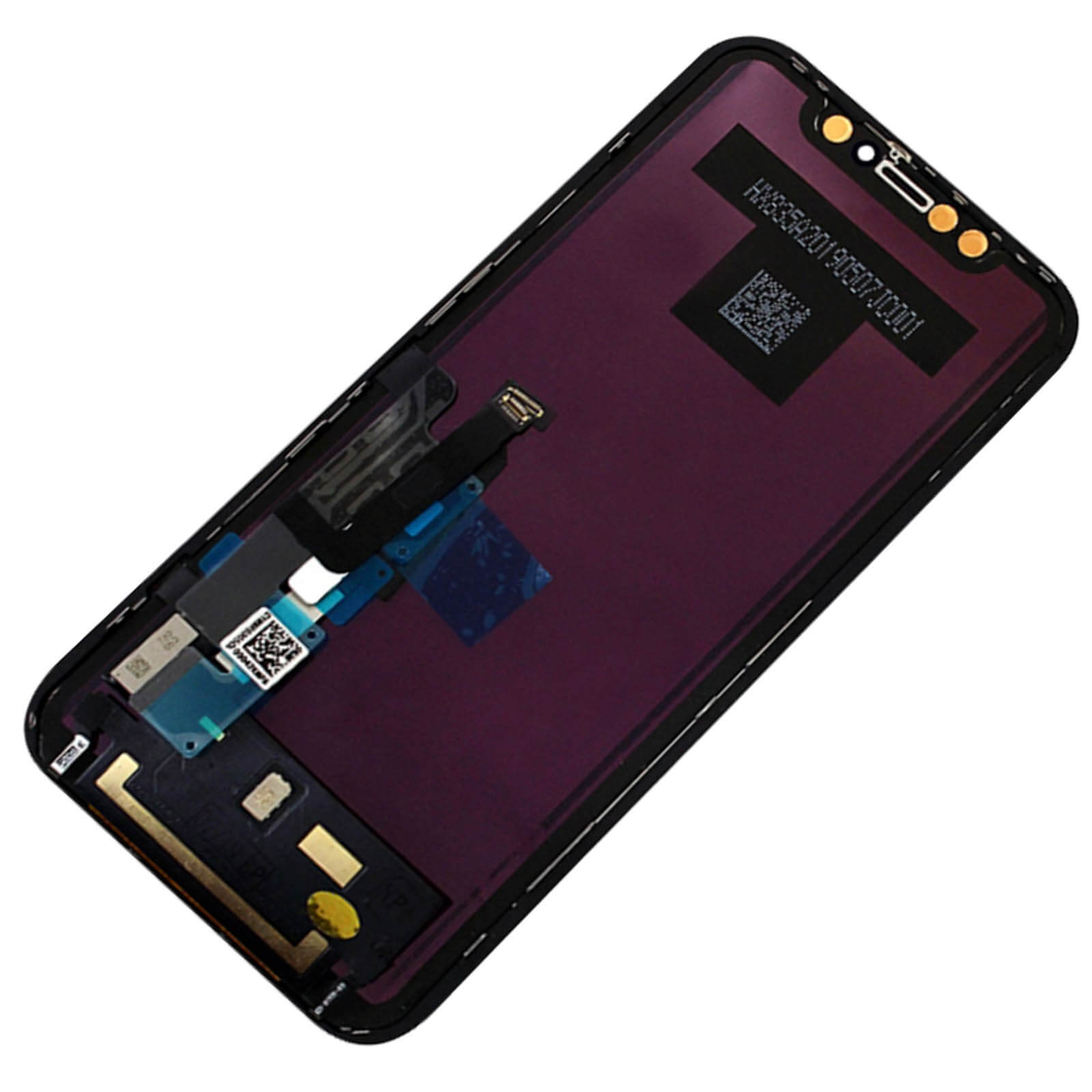 Écran Tactile Lcd Avec Métal Pour Iphone Xr, 100% Nouveau, Vente