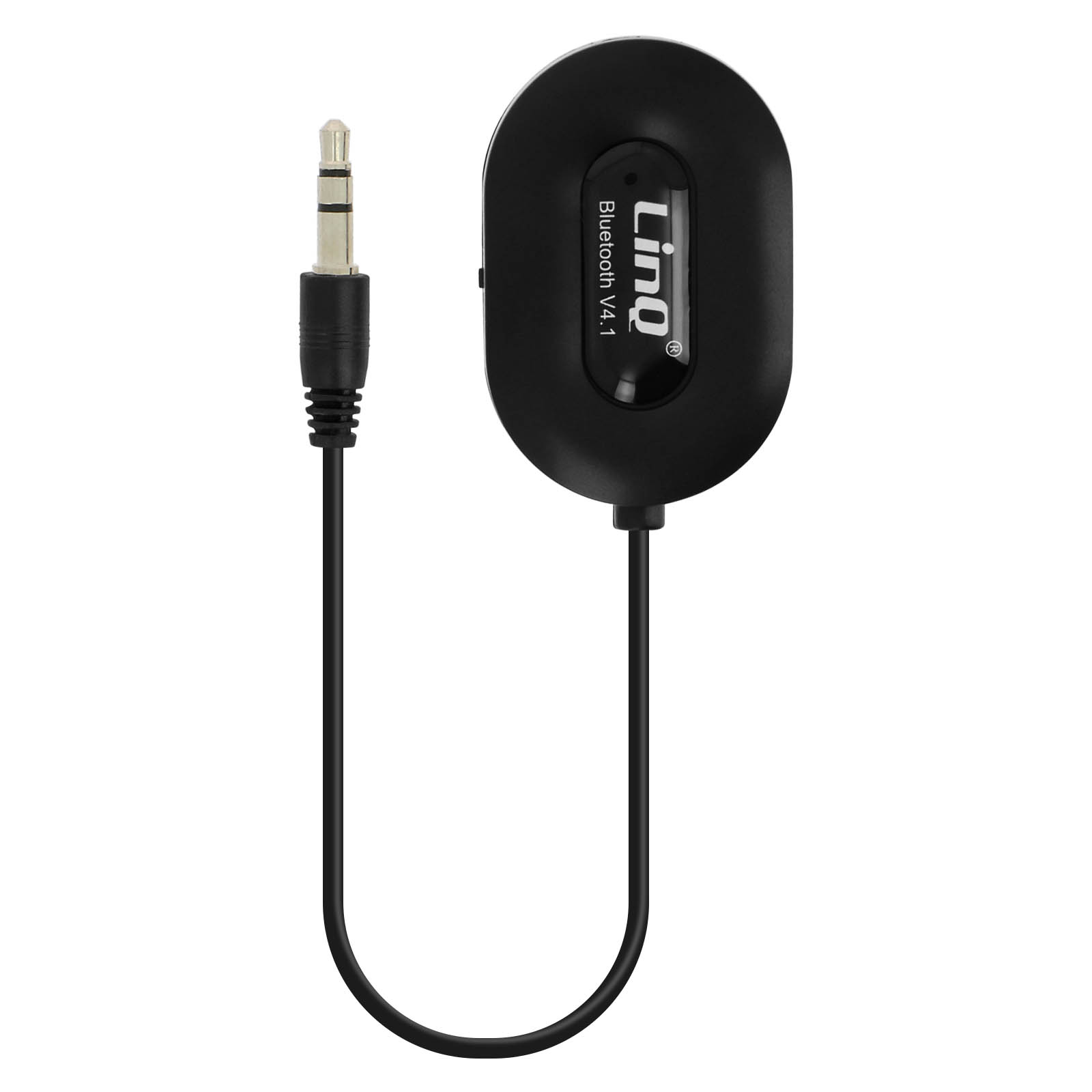 Bluetooth 4.1 Audio-Empfänger 3.5mm Klinkenadapter, LinQ – Schwarz