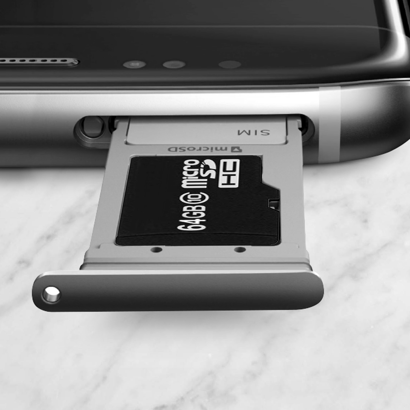 Lot de 3 Carte Mémoire Micro SD sdxc 64Go TF 64G 64GB classe 10 80Mo-s pr  Samsung Huawei Xiaomi Smartphone Appareil Photo Tablette