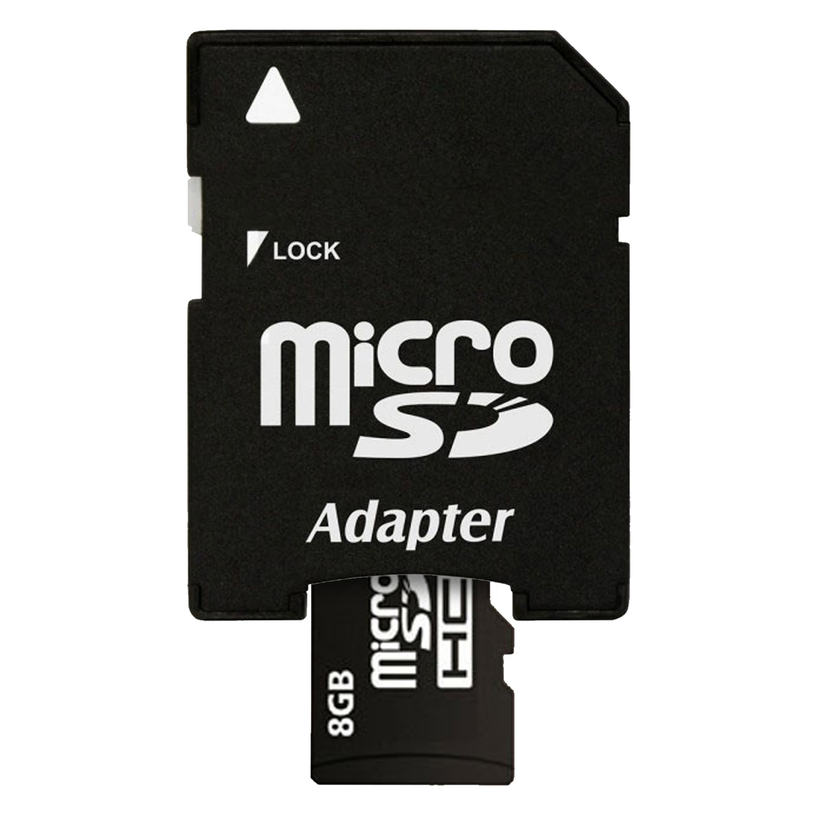 Carte Mémoire Micro-SD 8Go + Adaptateur