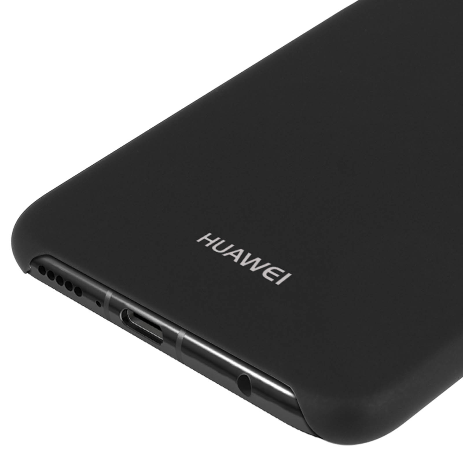 Étui Fenêtre Tactile Huawei Mate 20 Lite - Noir, Rigide Translucide, Mise En Veille, Marque Avizar
