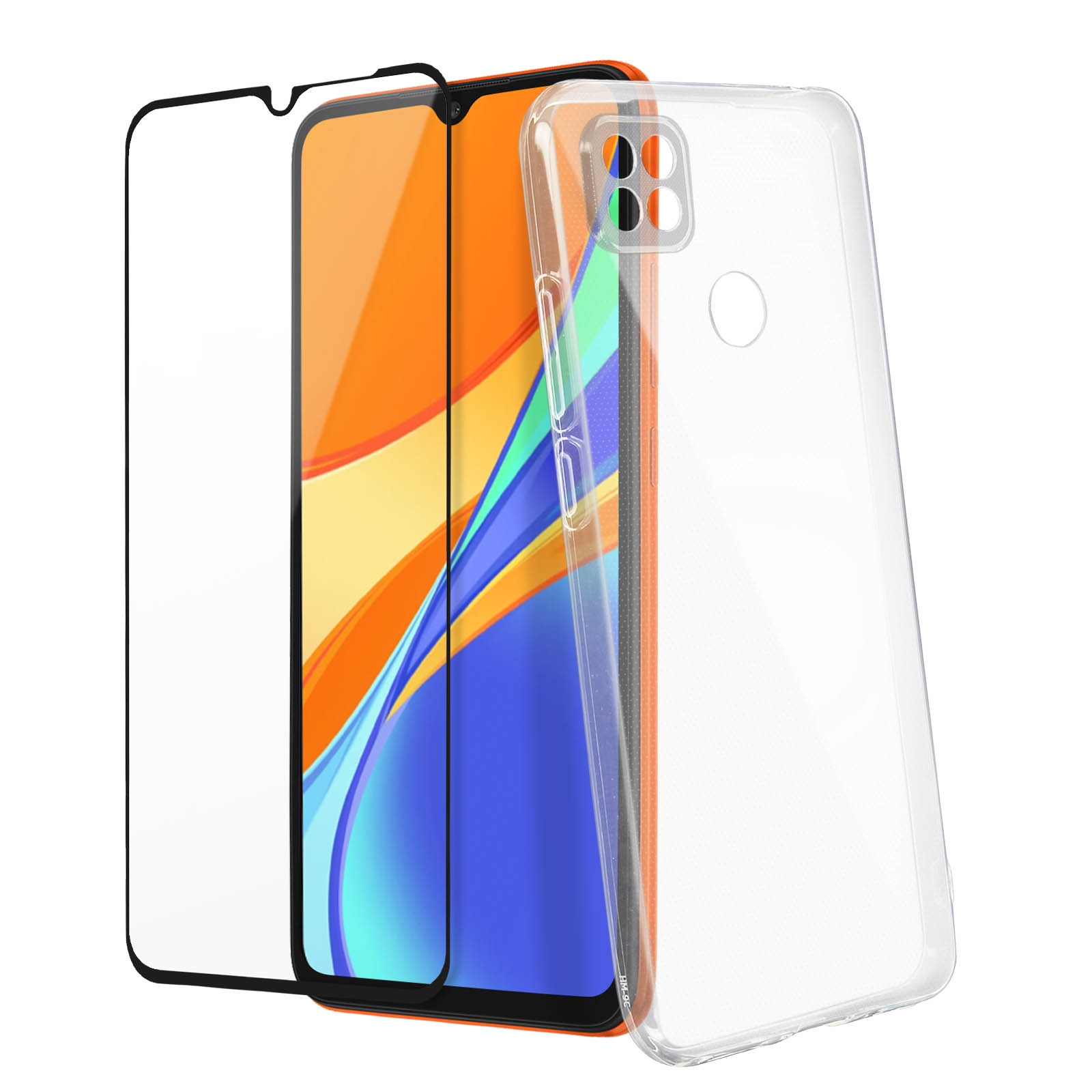 Cover Per Xiaomi Redmi 9C / 9C NFC / 10A,Morbido Trasparente TPU - Foto 2