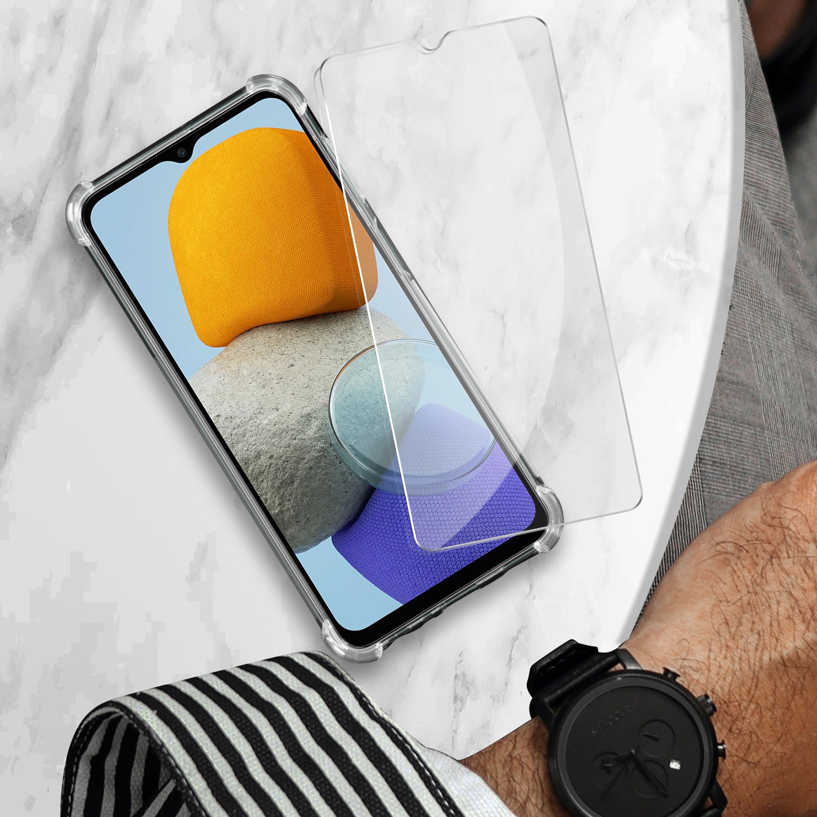 Sony Xperia Z3 Gorilla Tech Tempered Glass Screen Protector - Foto 8