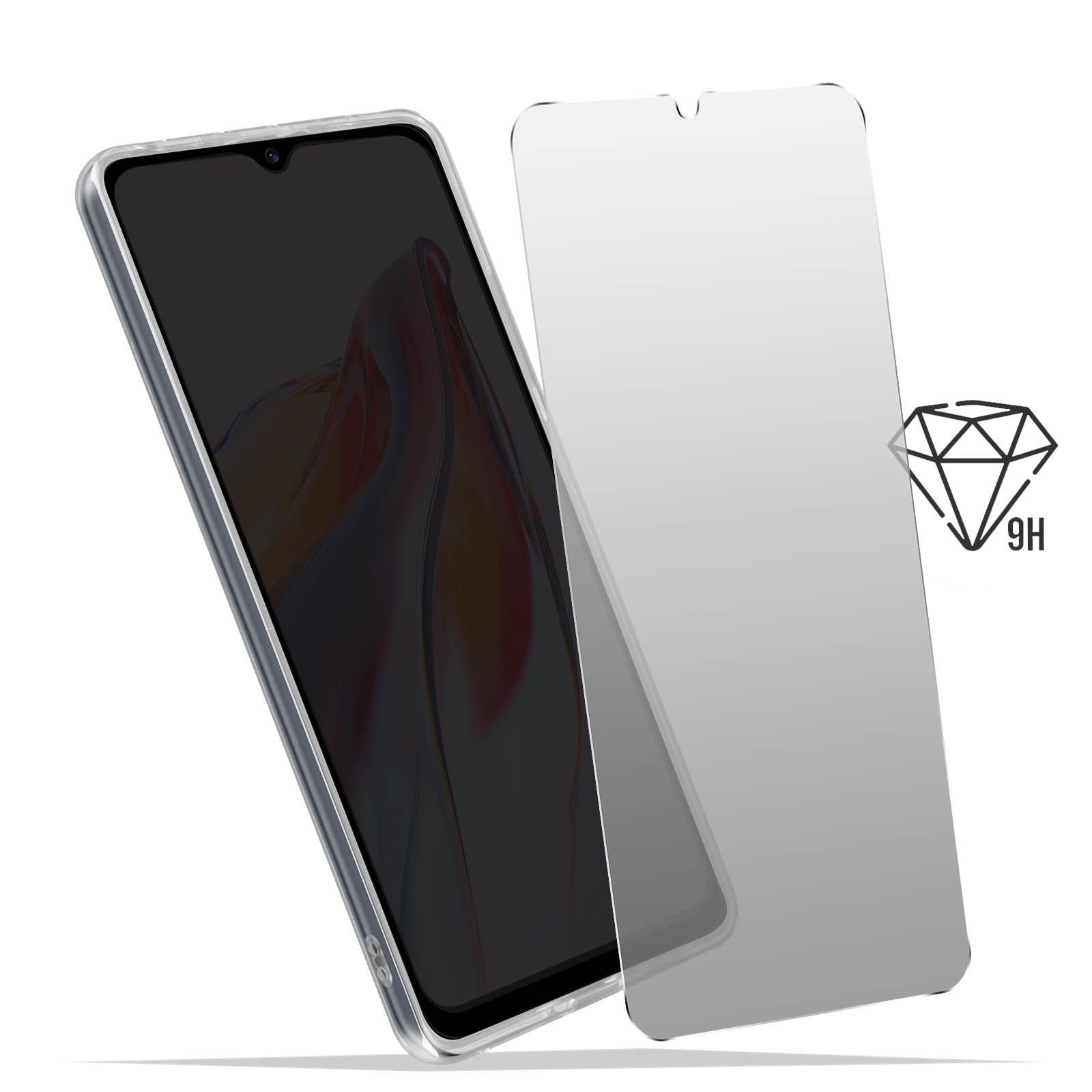 COVER 360 Per XIAOMI MI NOTE 10 LITE CUSTODIA FRONTE RETRO TRASPARENTE SILICONE - Foto 9