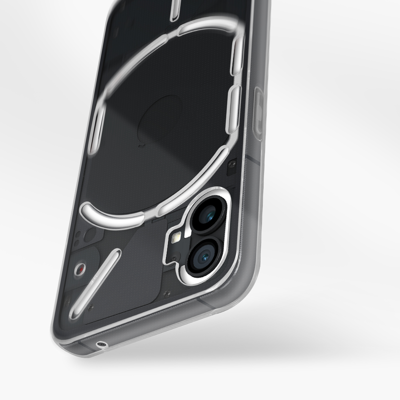 Funda Vrs Transparente Crystal Bumper Para Iphone Xr Con Contorno