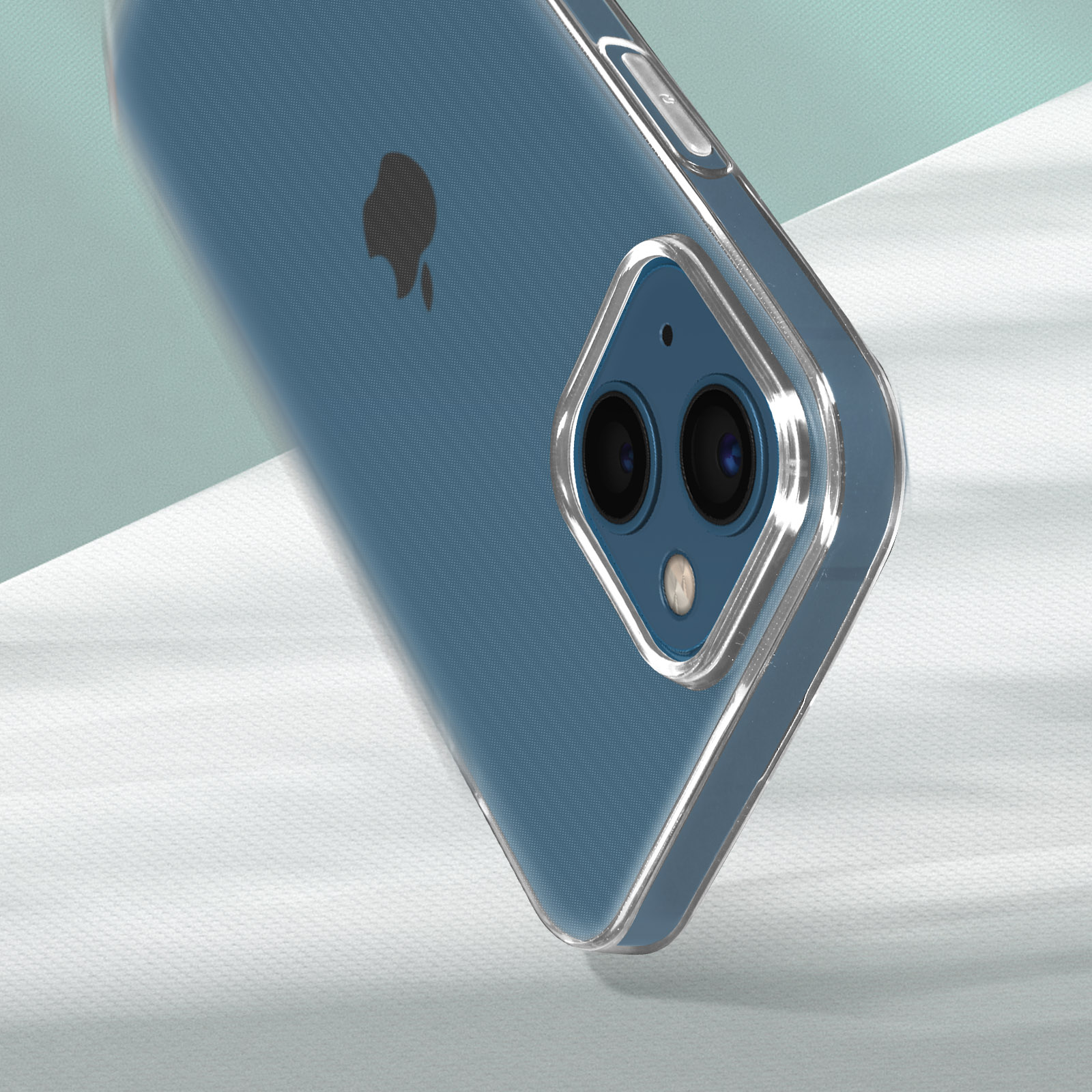 VICKSONGS 360 Coque Intégrale pour iPhone 13 Mini, [avec Protection Ecran  Intégré],360 Degré Antichoc Silicone Bords Dumper Housse, Full Body