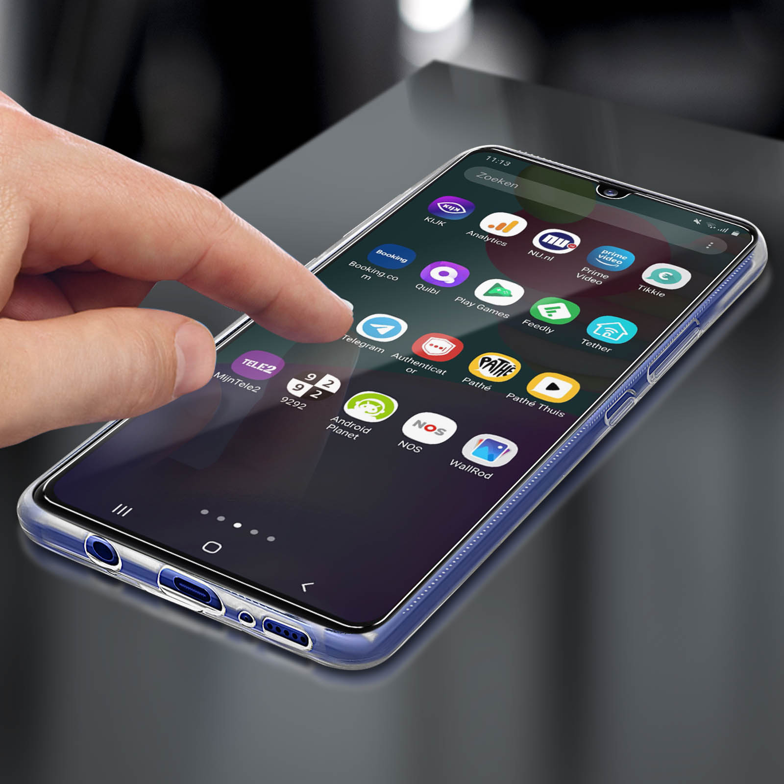 Avizar Film Pour Samsung Galaxy A41 Protection Verre Trempé