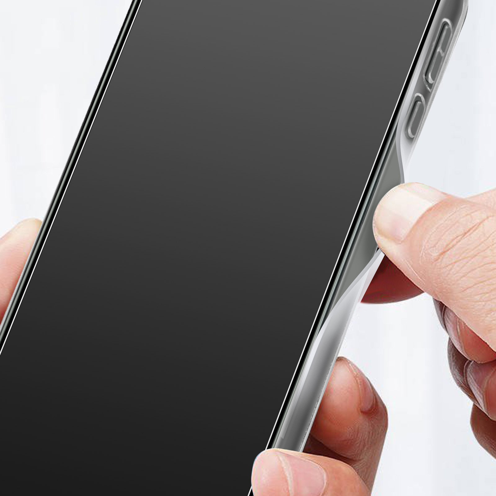 Coque Renforcée en Verre Trempé Transparente Samsung Galaxy S23