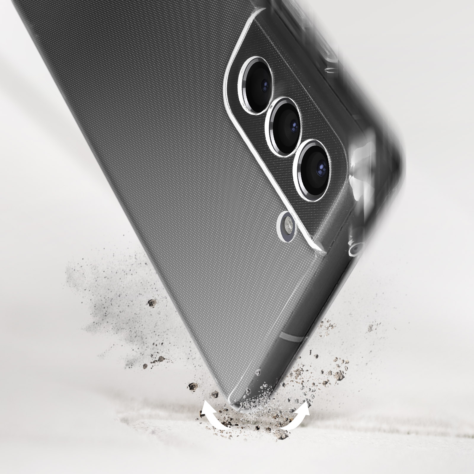 Coque Samsung S21 Ultra Flexible Noire + Verre Trempé Transparent