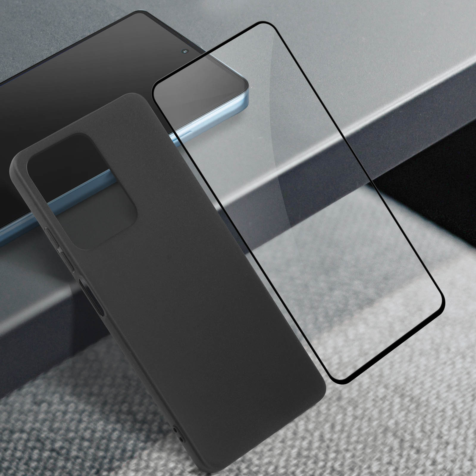 Protector de Pantalla para Xiaomi Redmi Note 12 Pro Plus AVIZAR Negro