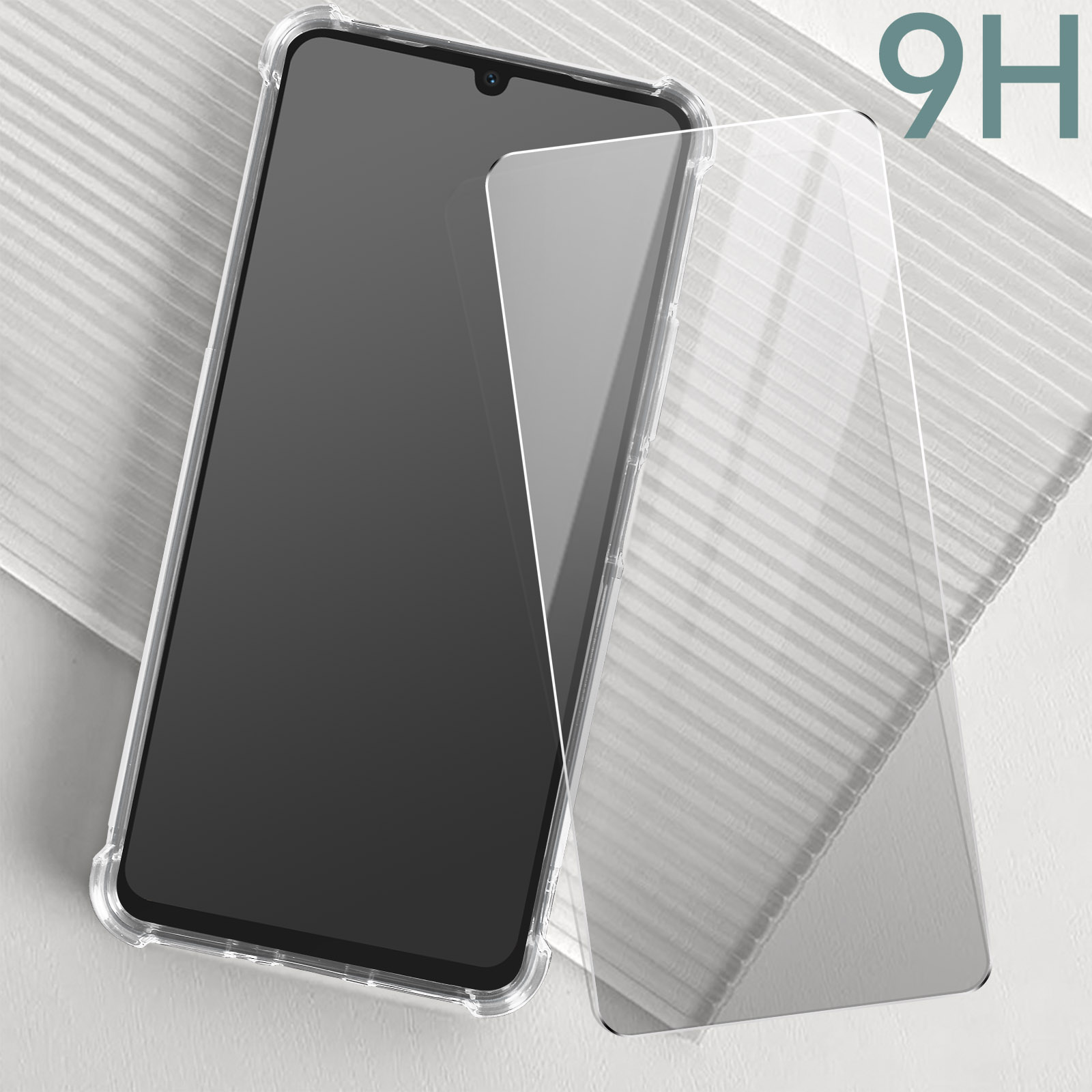 Coque Xiaomi Redmi 13C Transparent + Verre Trempé 9H - Protection Intégrale  360° - Français