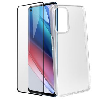 Cover Posteriore Per OPPO FIND X3 LITE CPH2145 &ndash; Scocea Blu Con Vetro Fotocamera