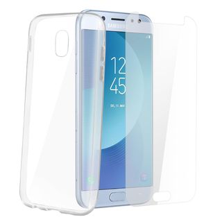 COPHONE® Coque de Protection Compatible avec Samsung Galaxy J5 2017 J5 Pro J530 Etui Transparent antidérapent Coque en Silicone Transparente 