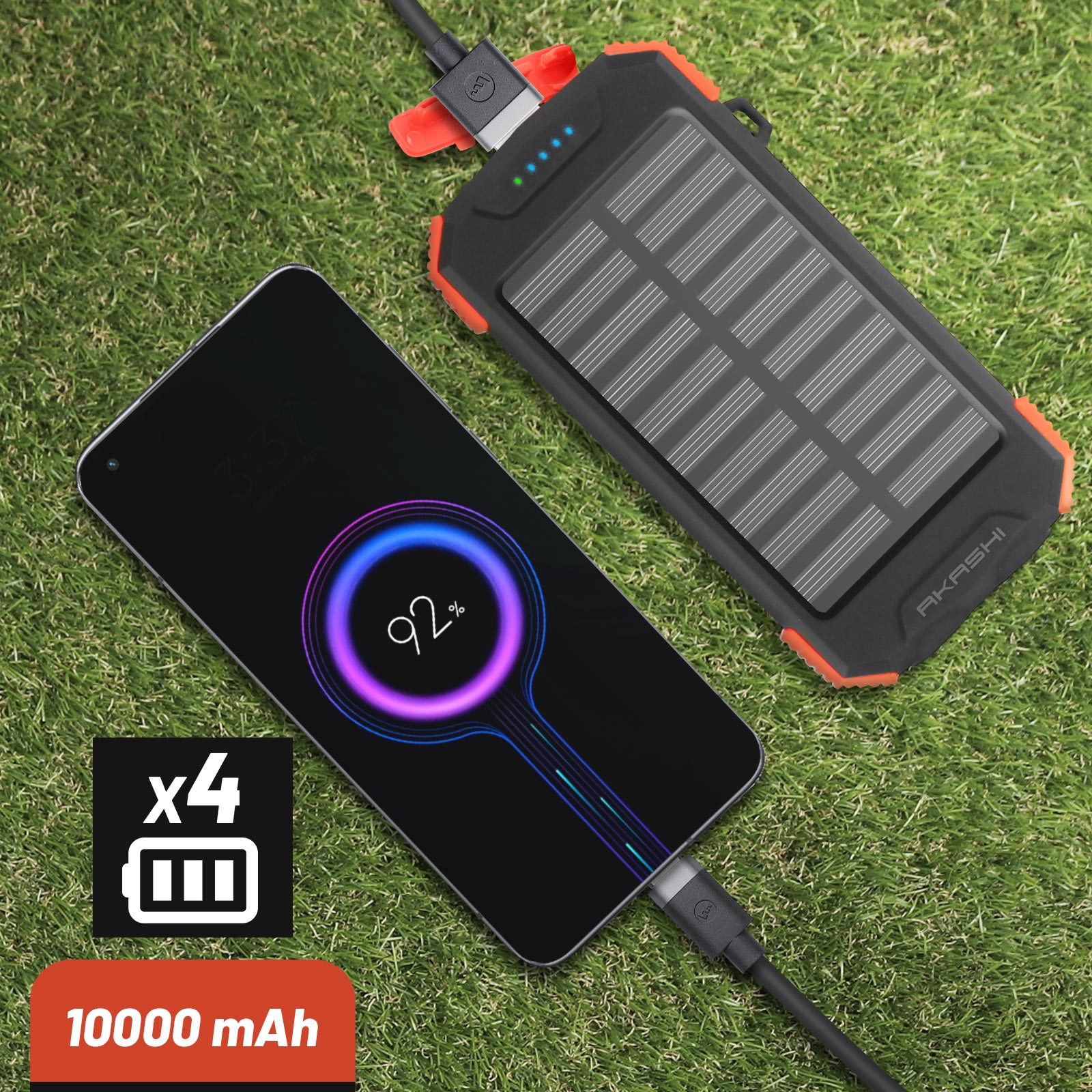 10000mAh Batterie Externe Chargeur Portable Grande Capacité pour