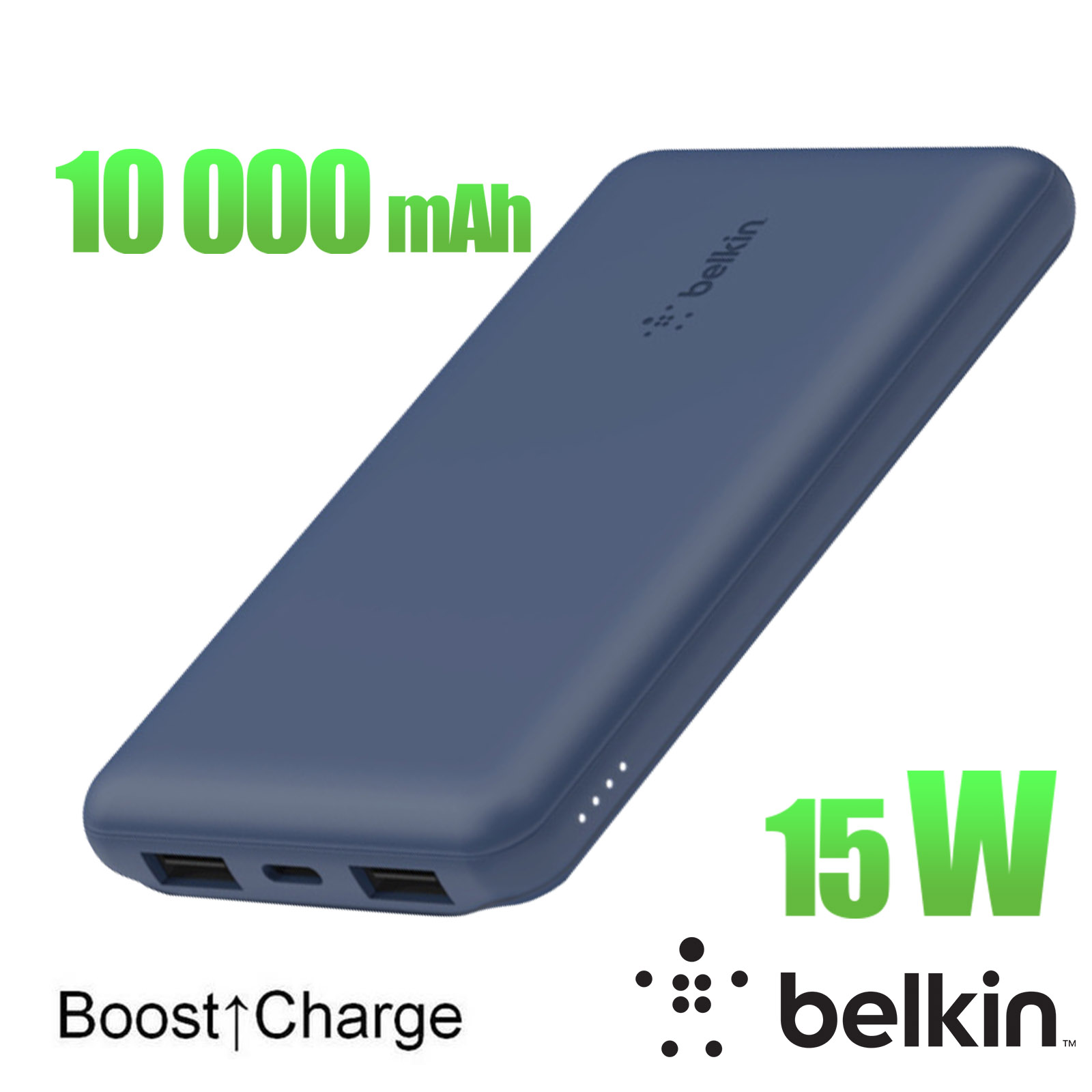 Belkin Power Bank 10000 mAh USB-C 15W Blue