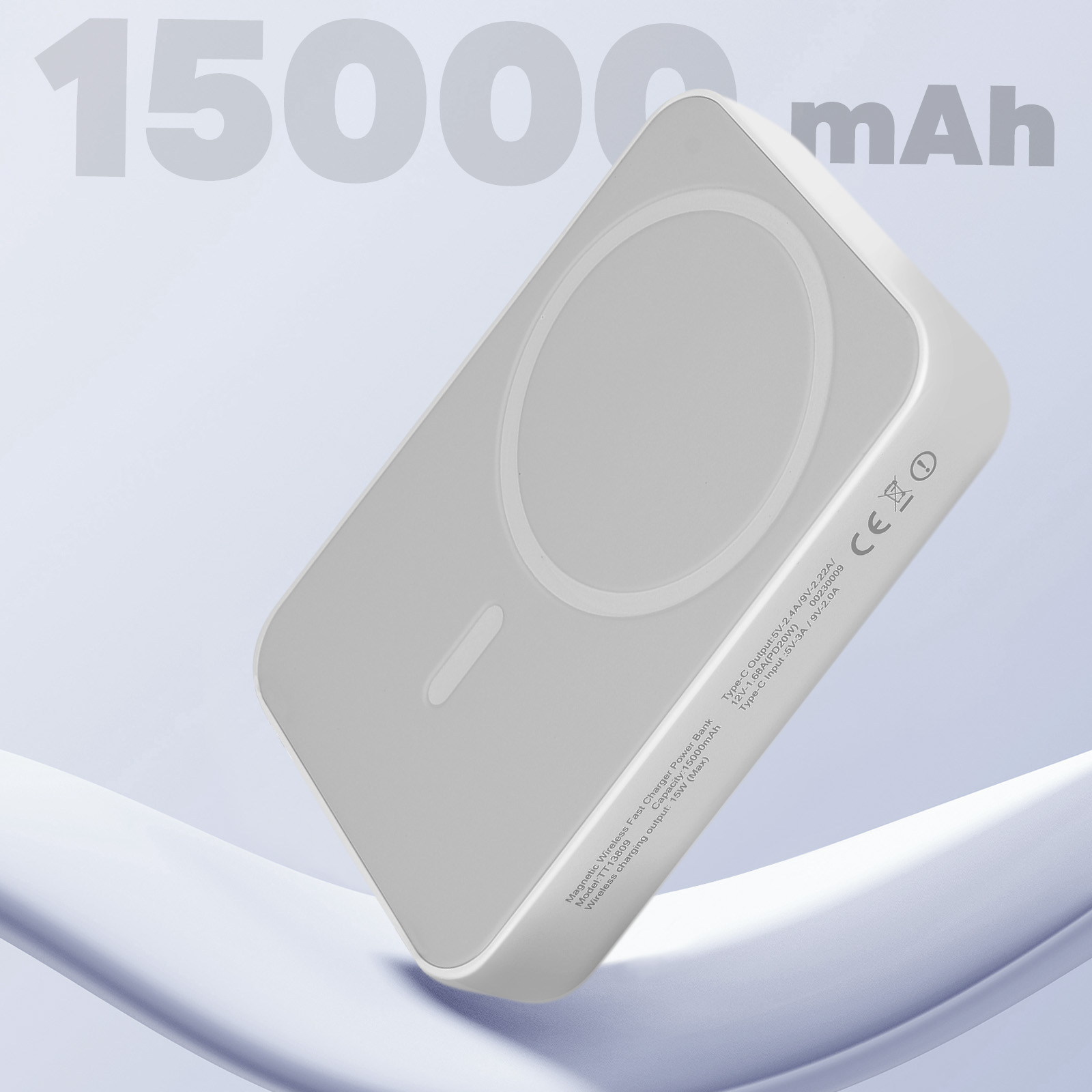 Valenta MagSafe - Batterie externe Simple USB-C 5.000 mAh 15W