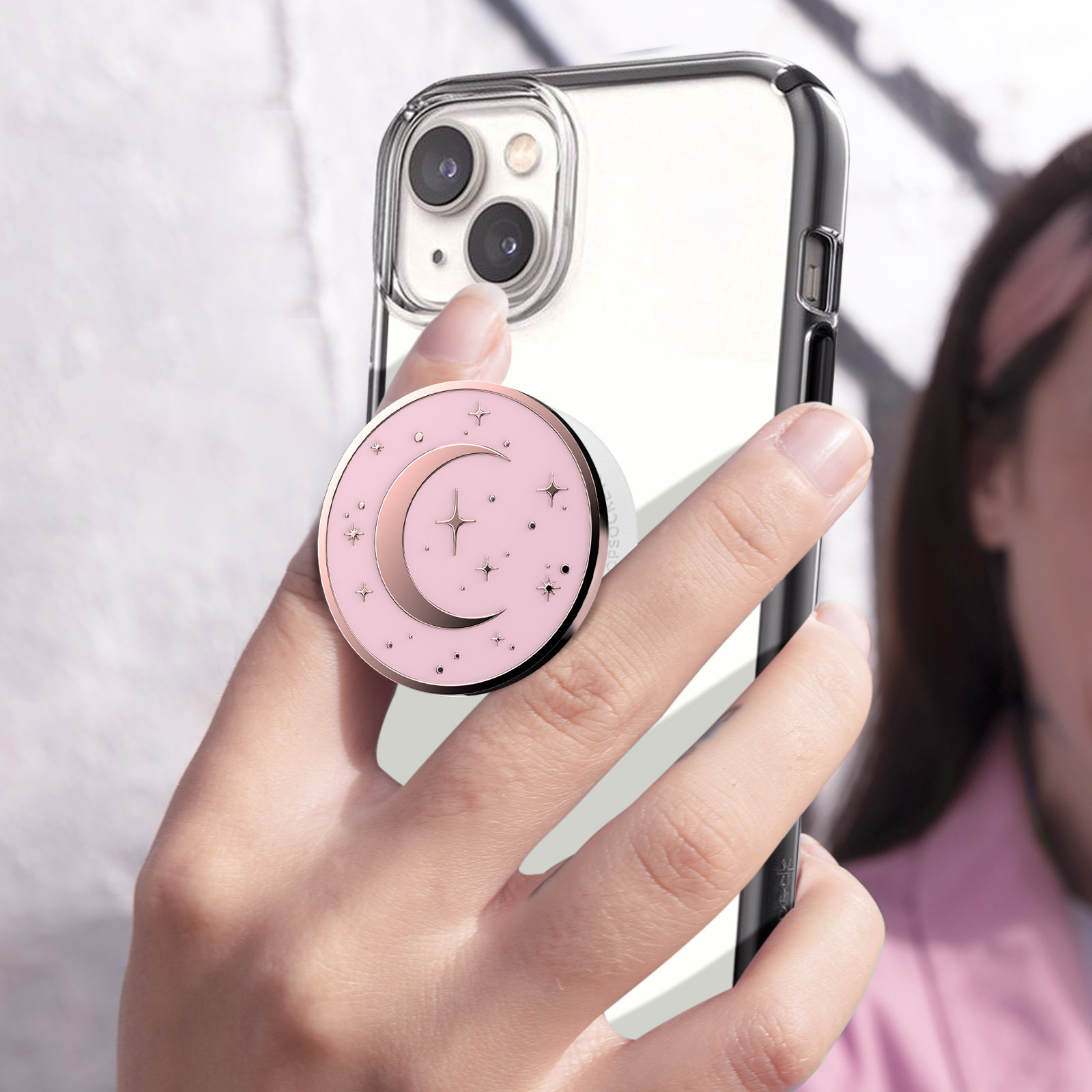 PopSocket PopGrip Fleurs Sauvages - Support Téléphone Interchangeable | Prise Main Sûre Charge Sans Fil