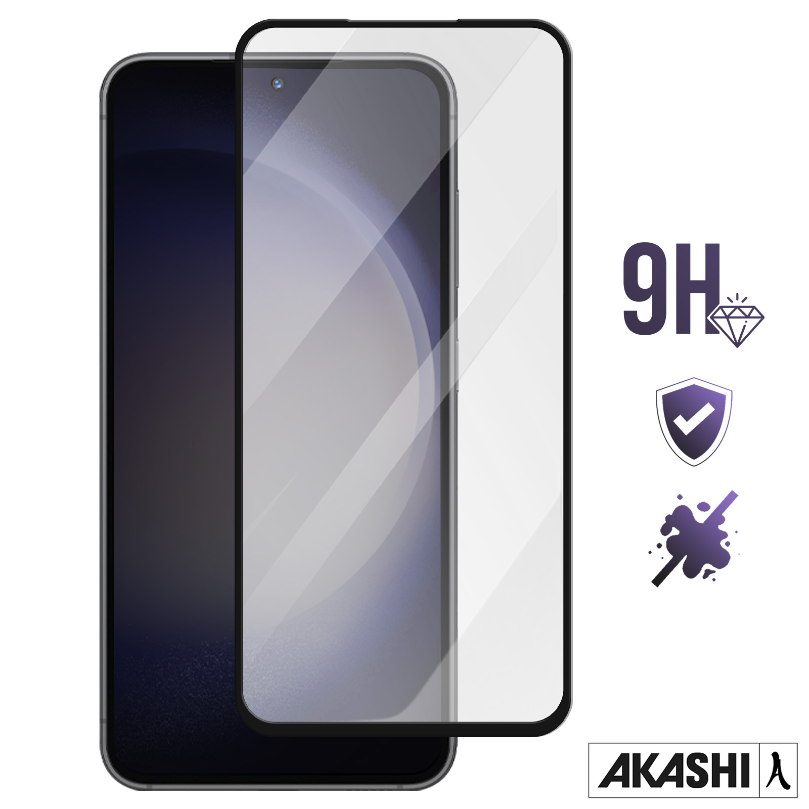 Akashi Film Verre Trempé Premium - Samsung Galaxy S23 FE - Protection  d'écran Akashi sur
