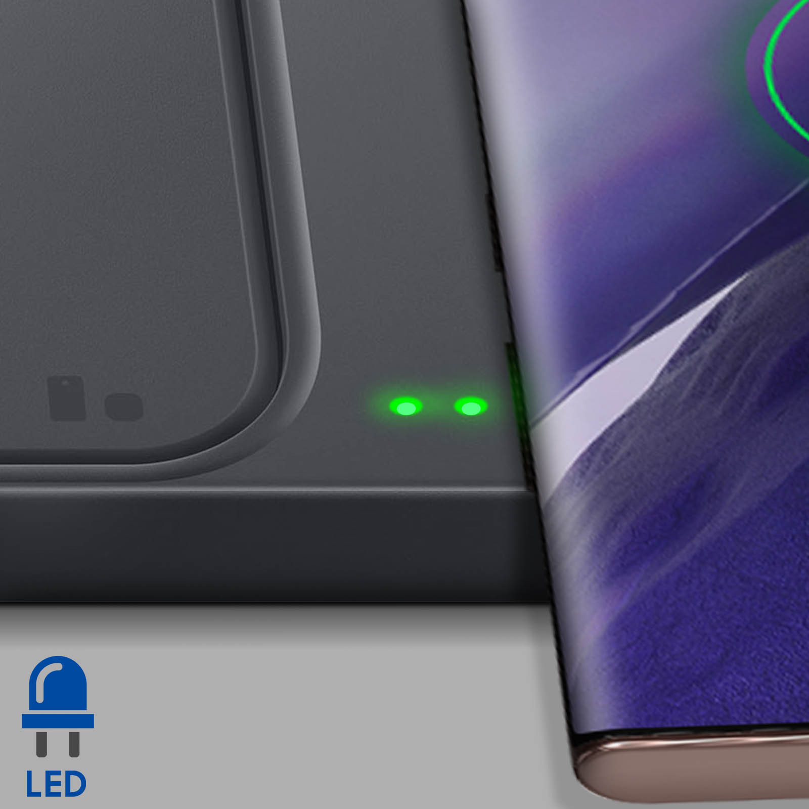 Samsung – chargeur sans fil rapide 15W, Original, pour Galaxy S22
