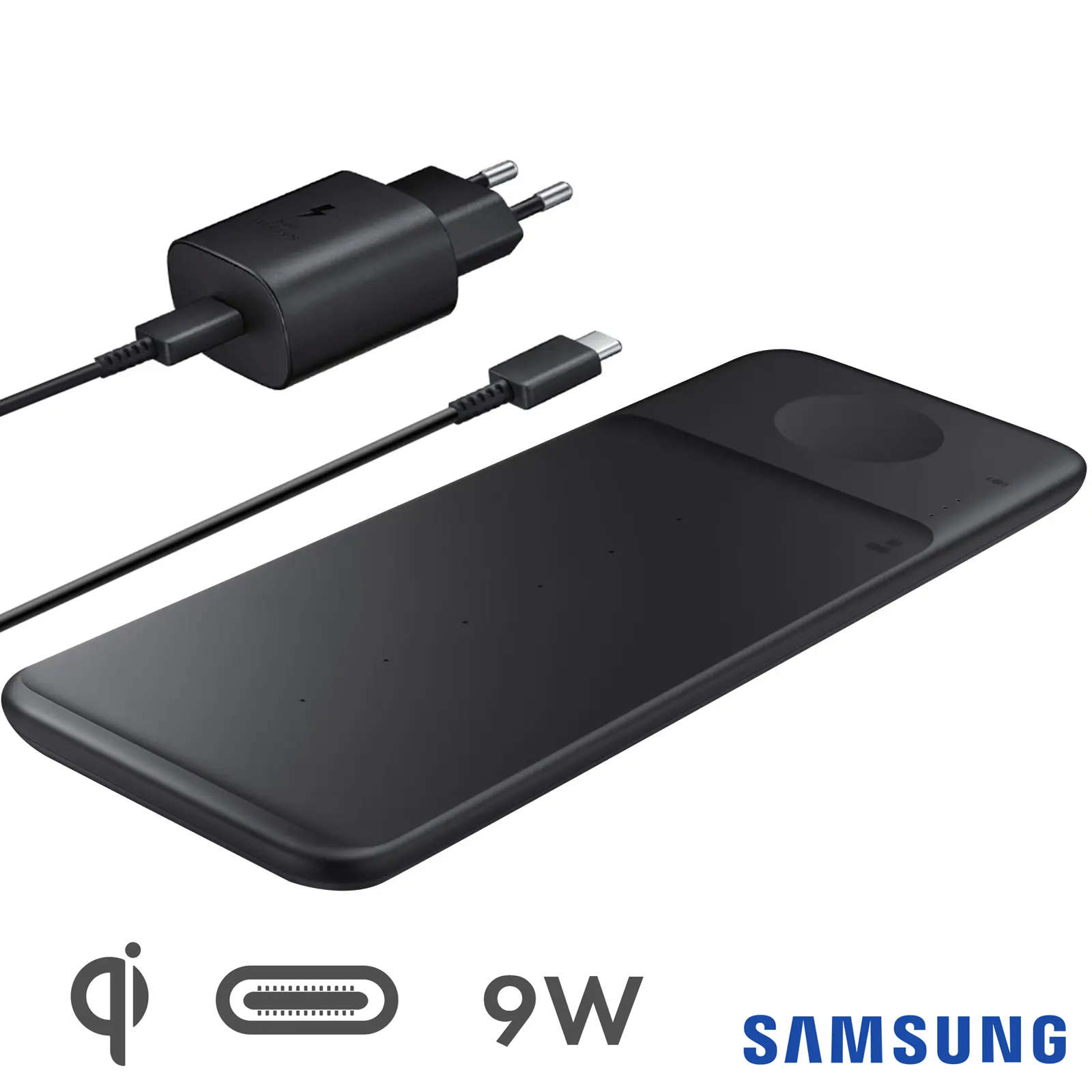 26€55 sur BYONDSELF QI chargeur sans fil rapide Chargeur induction Convient  à tous les appareils compatibles iPhone / Samsung / Huawei QI - YS28 - CPL  - Achat & prix