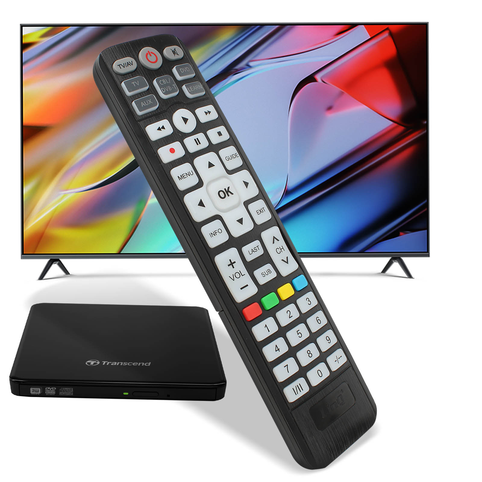 Télécommande Universelle Téléviseur Toshiba LCD PLASMA LED 4K LinQ Noir au  meilleur prix