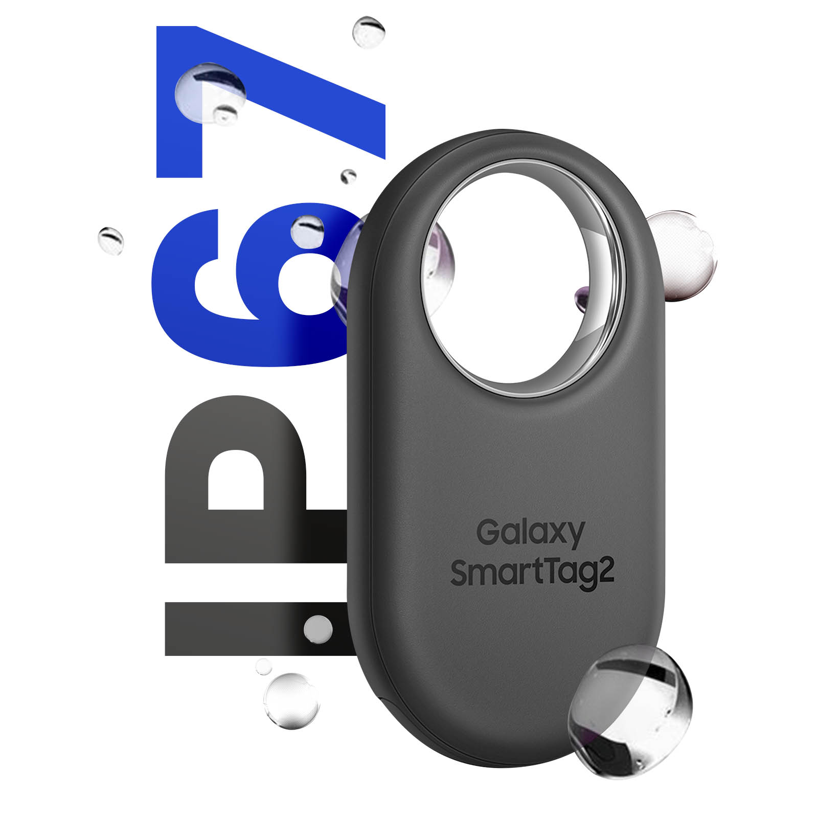 Samsung Galaxy SmartTag 2 - Tracker Localisation Bluetooth Noir