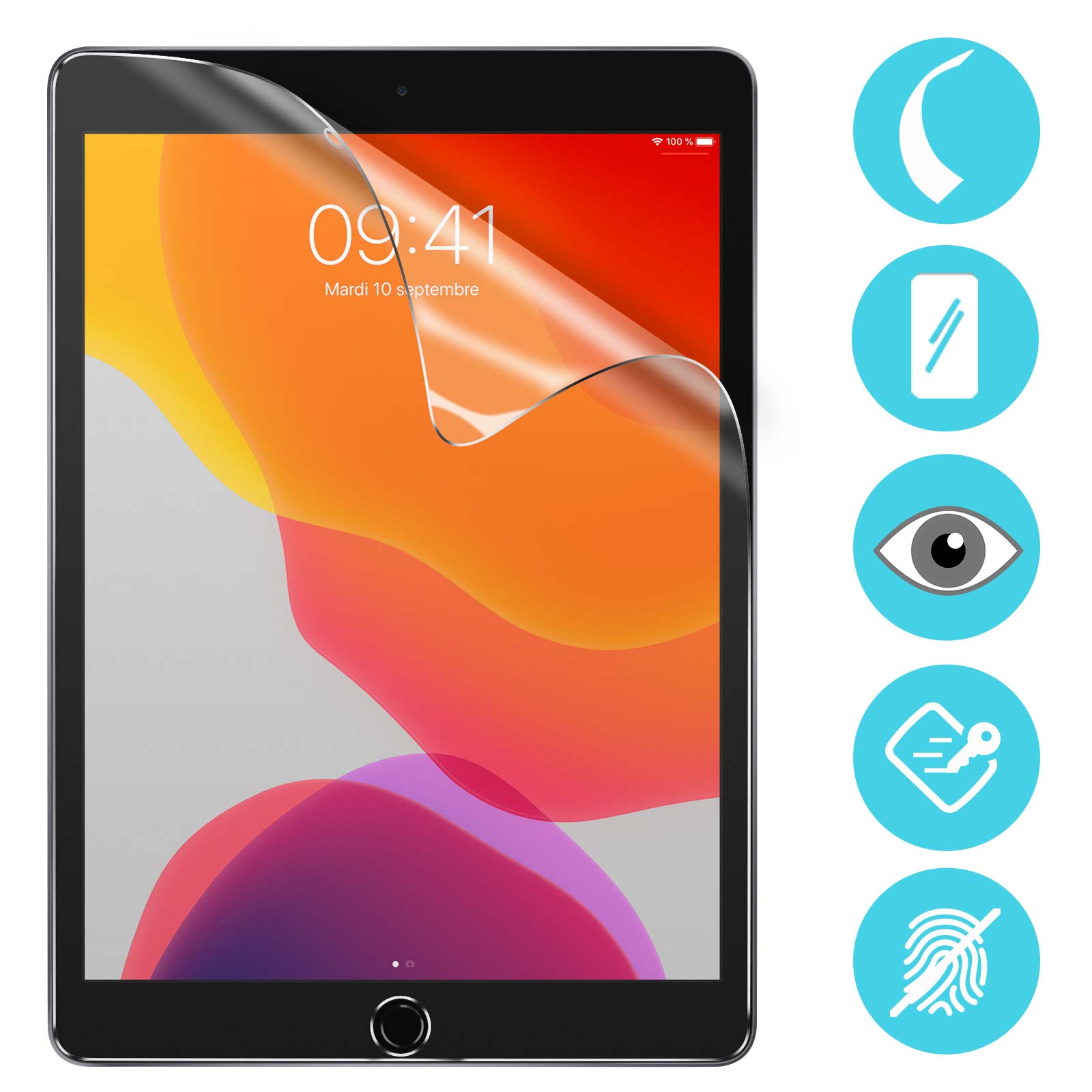 Gerutek 2 Pezzi Pellicola Protettiva Per IPad Air 13 Pollici 2024 (2 - Foto 9