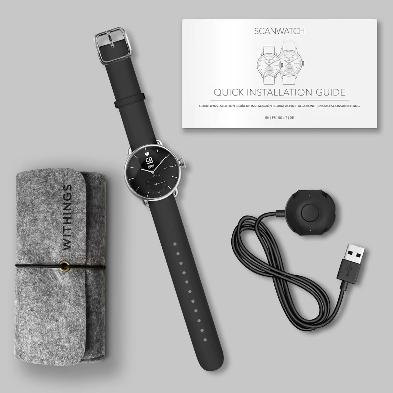 La Withings ScanWatch : une vraie montre de suivi de santé