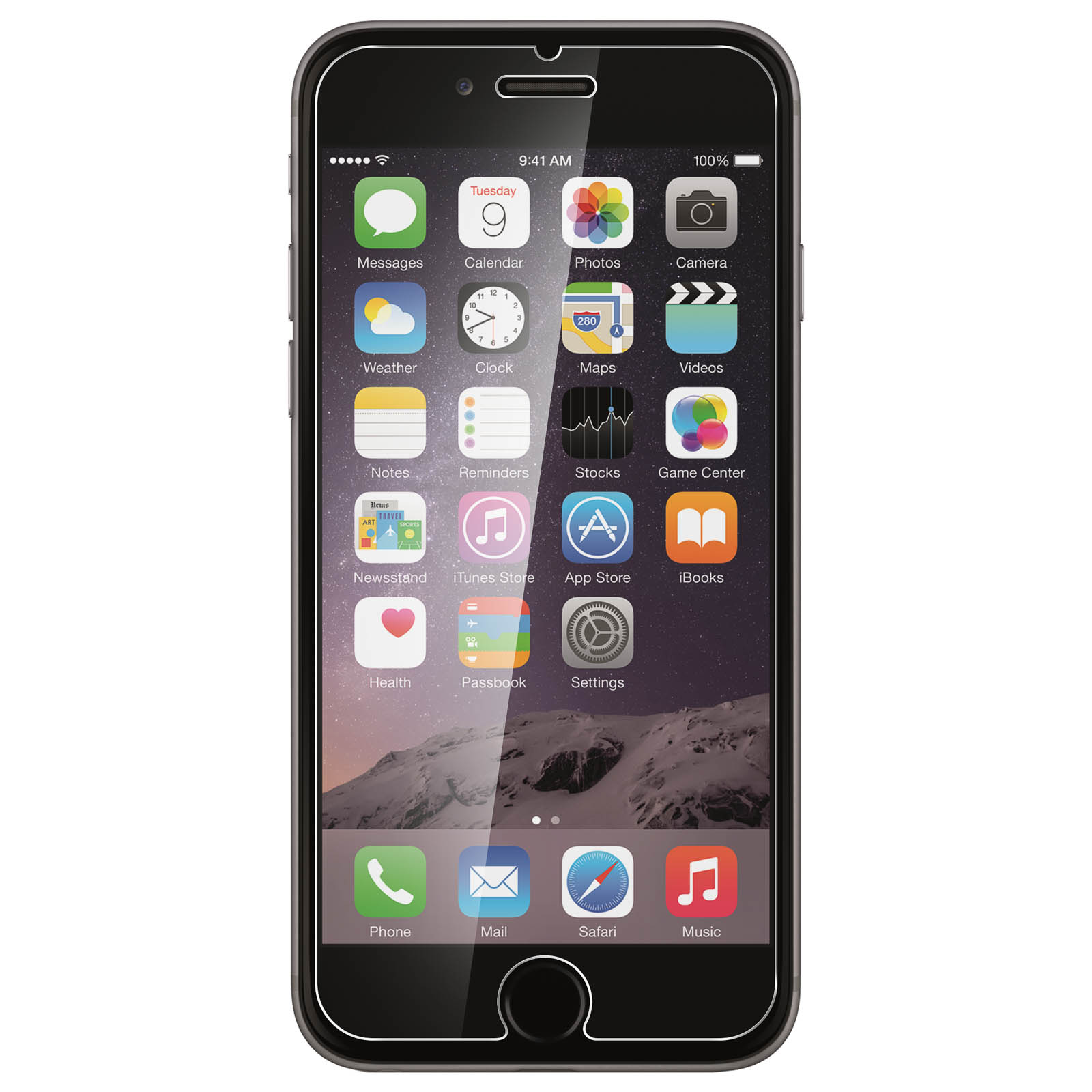 Verre trempé Apple iPhone 6S sur GSM55