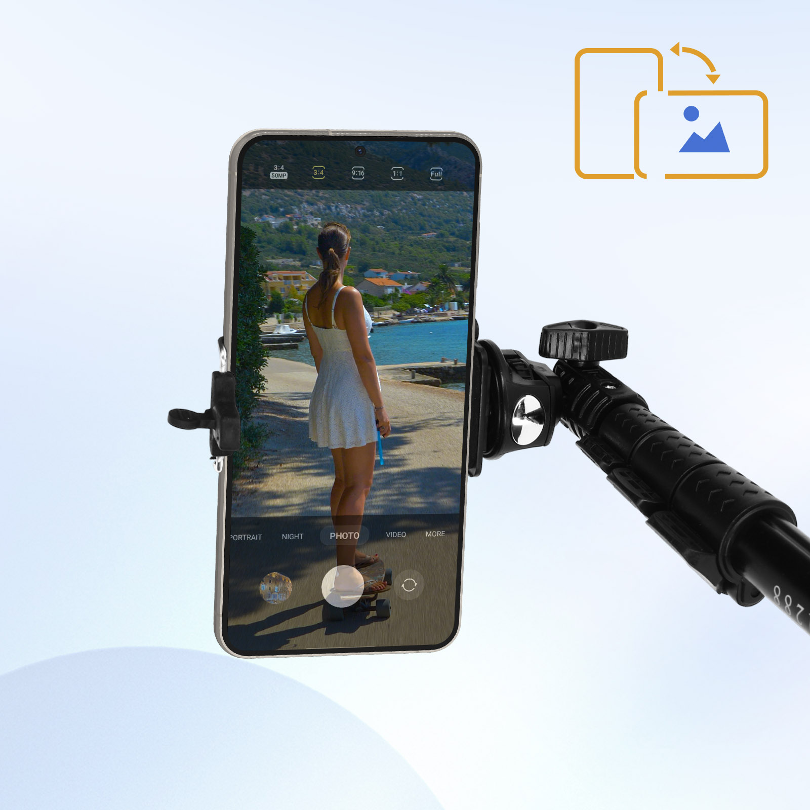 Accessoire photo, vidéo pour téléphone mobile GENERIQUE Mini Perche