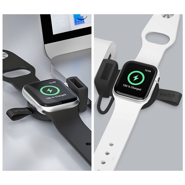 Carregador sem fios Apple Watch magnético Compacto com Ponta USB