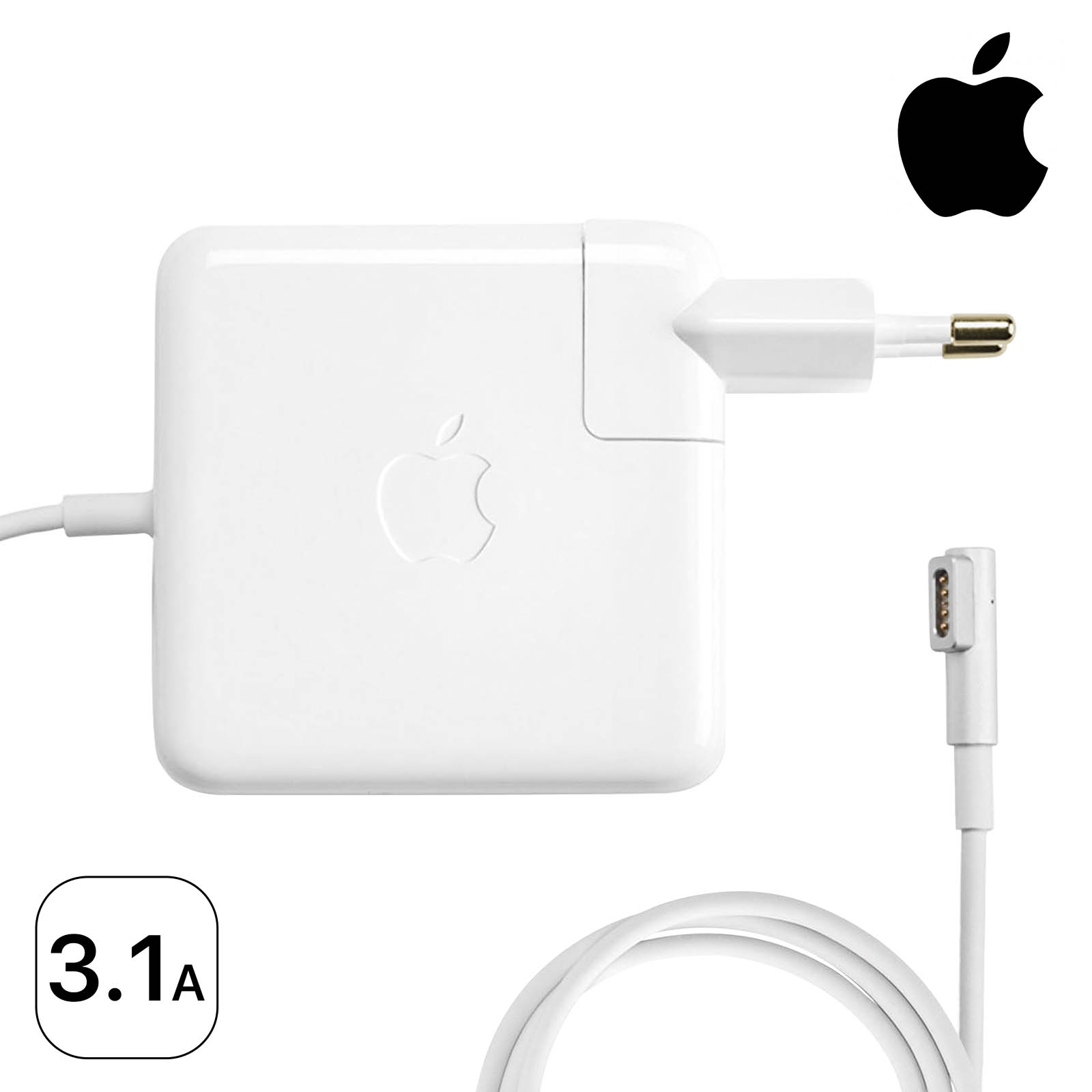 Chargeur secteur Original Apple MagSafe 45W à connecteur magnétique p.  MacBook Air - Français