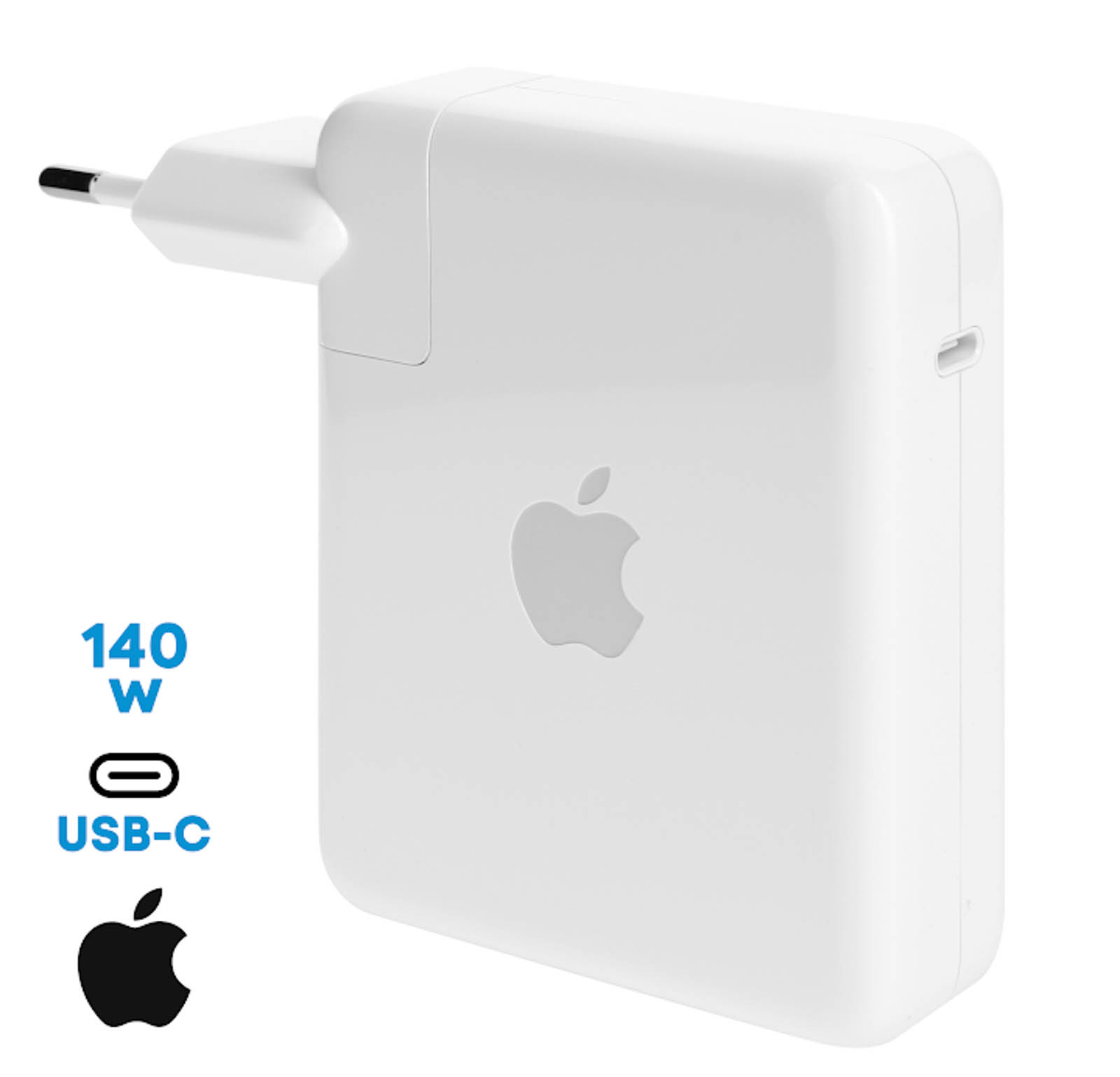 Chargeur Apple Original, USB C 140W - Blanc pour MacBook , iPad , iPhone -  Français