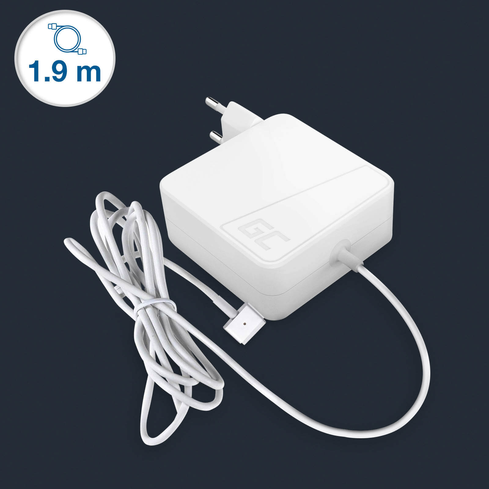 Avizar Chargeur Macbook Magsafe 2 Magnétique Charge Rapide 45W Indicateur  LED Blanc - Chargeur téléphone - LDLC