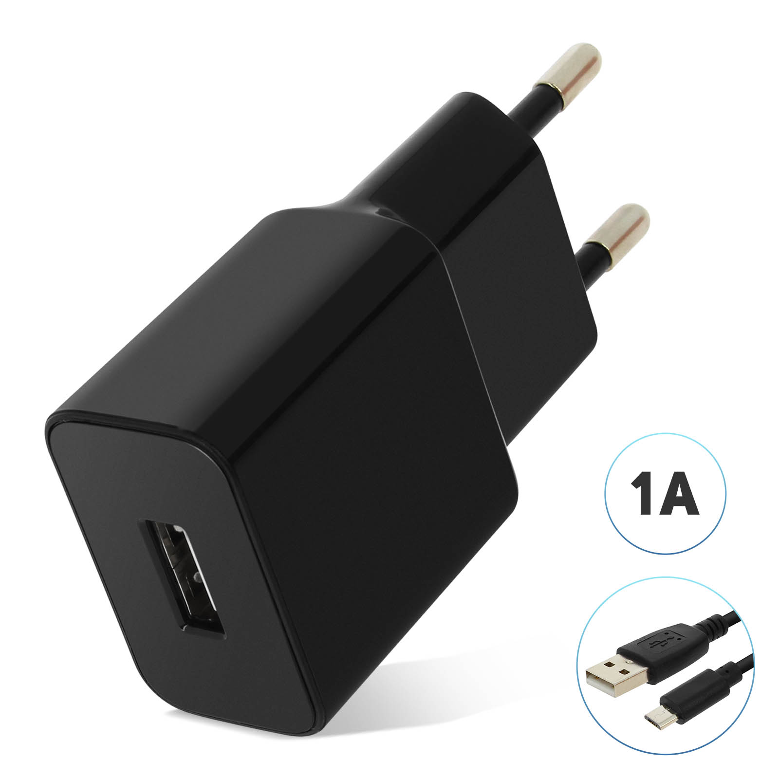 Achat Chargeur secteur 2A + câble Micro-USB 2M - Accessoires Samsung -  MacManiack