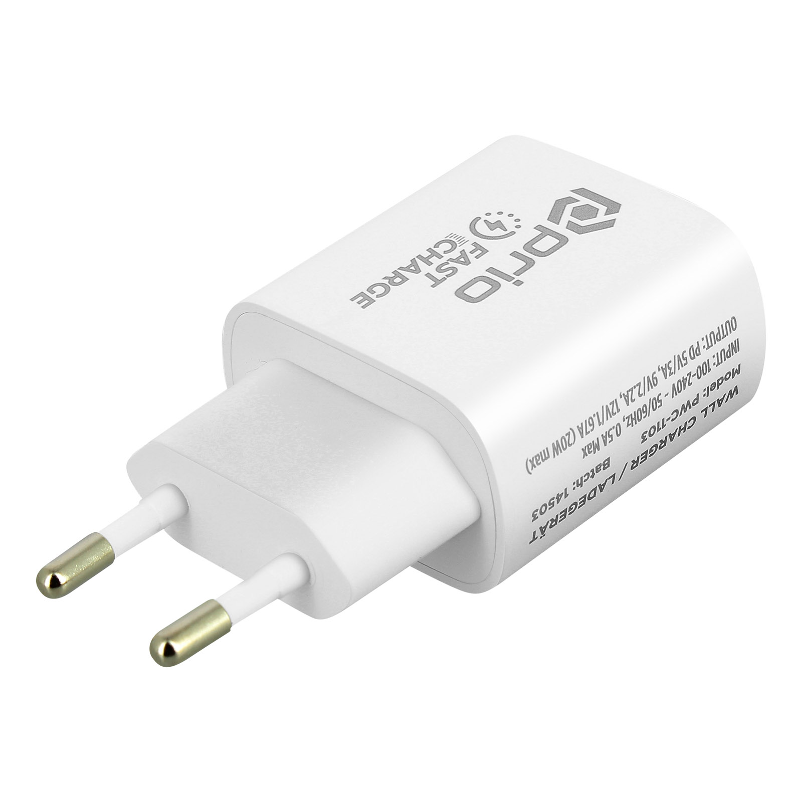 17€61 sur Chargeur rapide pour adaptateur secteur USB-C 20w pour