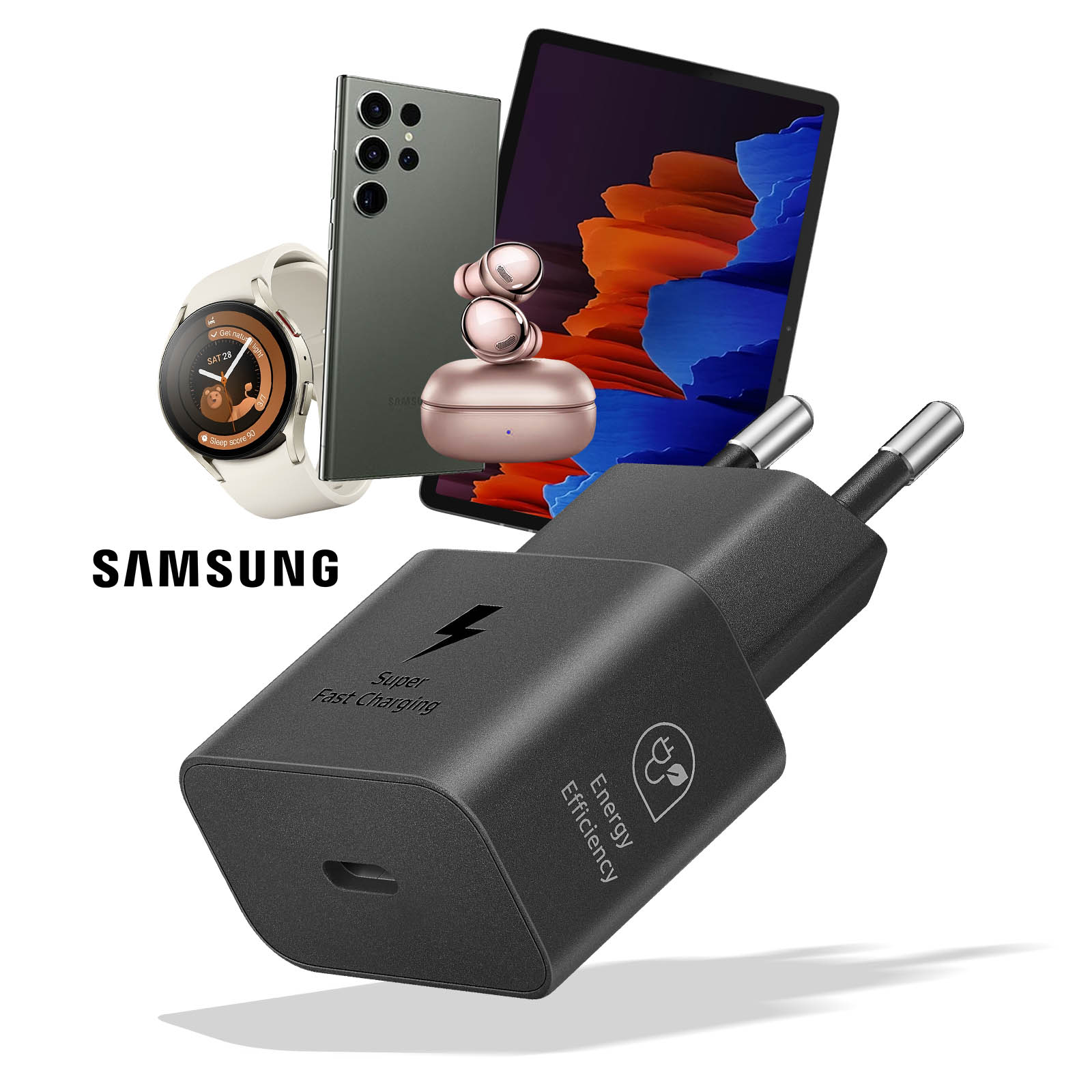 Chargeurs et adaptateurs secteurs Samsung Galaxy S20